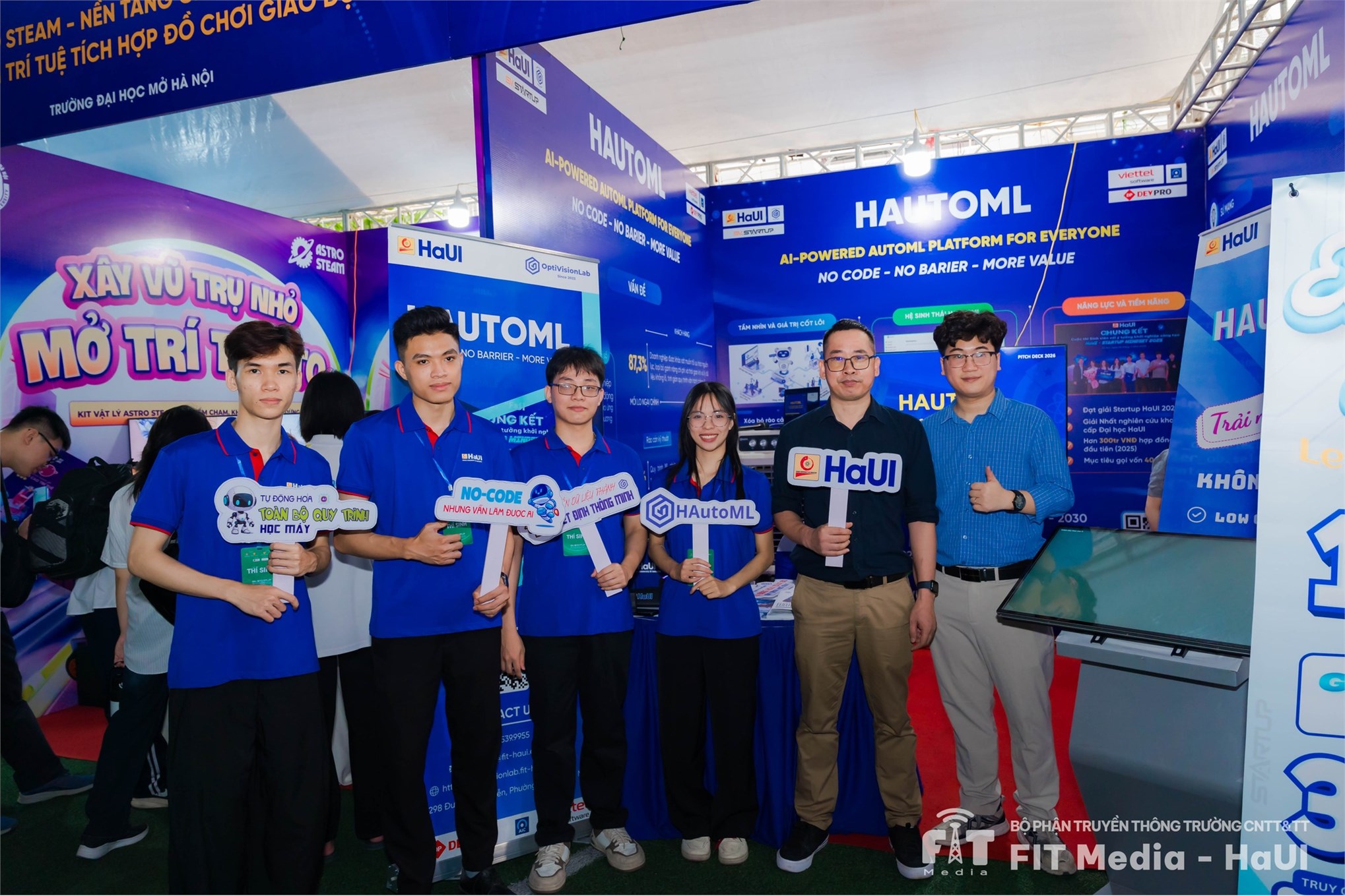 [giaoducthoidai] Đội thi HAutoML ghi dấu ấn tại Chung kết cuộc thi 'Học sinh, sinh viên với ý tưởng khởi nghiệp' lần VIII