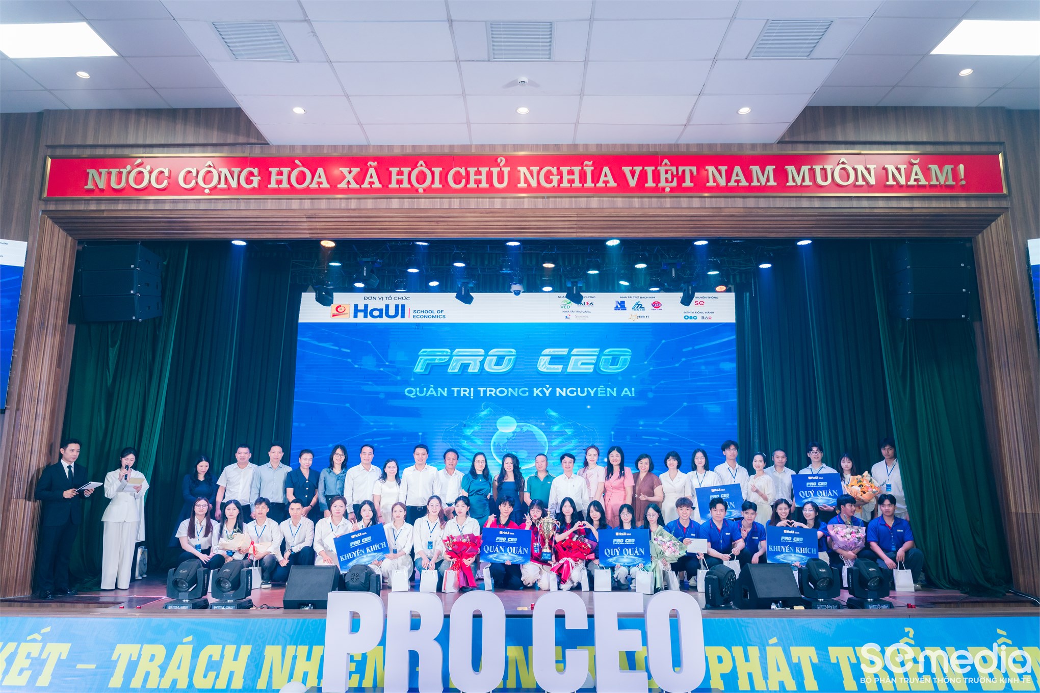 Sức nóng PRO CEO 2026: Đêm hội của bản lĩnh, trí tuệ và khát vọng Gen Z