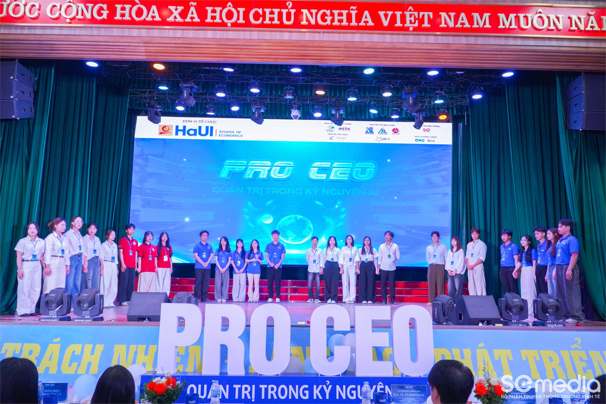 Sức nóng PRO CEO 2026: Đêm hội của bản lĩnh, trí tuệ và khát vọng Gen Z