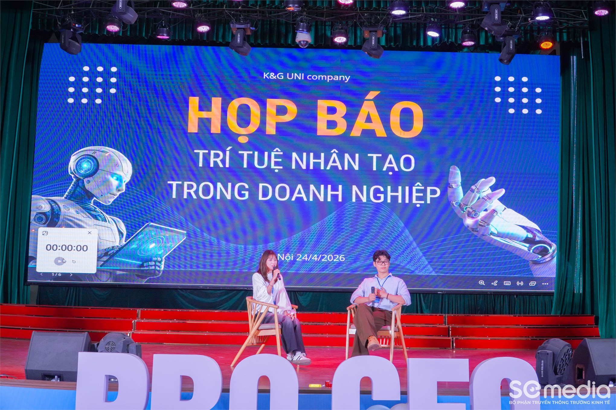 Sức nóng PRO CEO 2026: Đêm hội của bản lĩnh, trí tuệ và khát vọng Gen Z