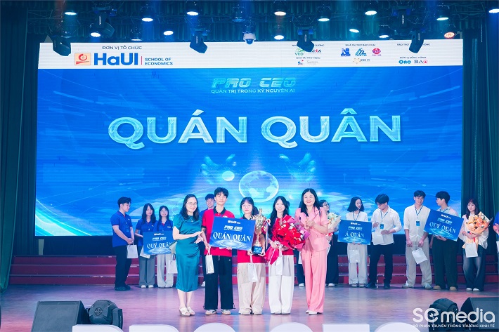 [tapchicongthuong] PRO CEO 2026: Sinh viên Trường Kinh tế - HaUI thử sức quản trị trong kỷ nguyên AI
