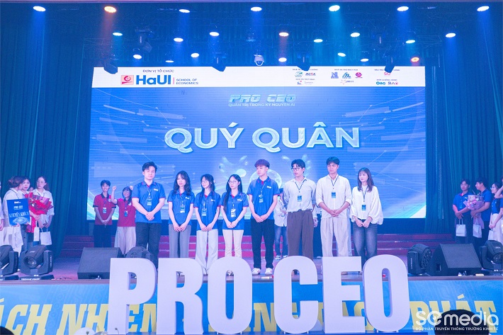 [tapchicongthuong] PRO CEO 2026: Sinh viên Trường Kinh tế - HaUI thử sức quản trị trong kỷ nguyên AI