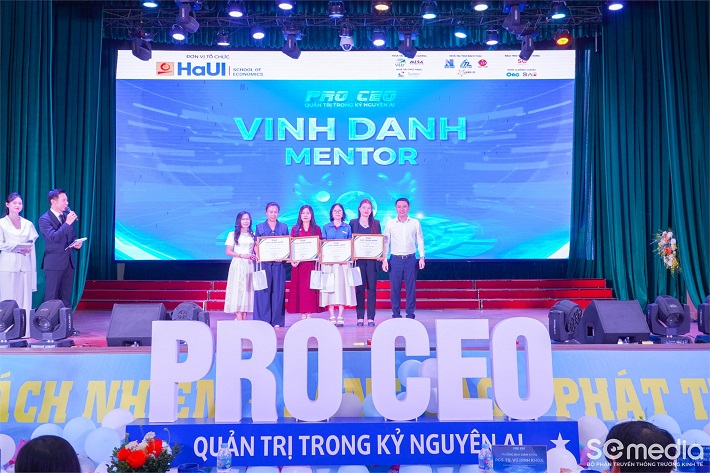 [tapchicongthuong] PRO CEO 2026: Sinh viên Trường Kinh tế - HaUI thử sức quản trị trong kỷ nguyên AI