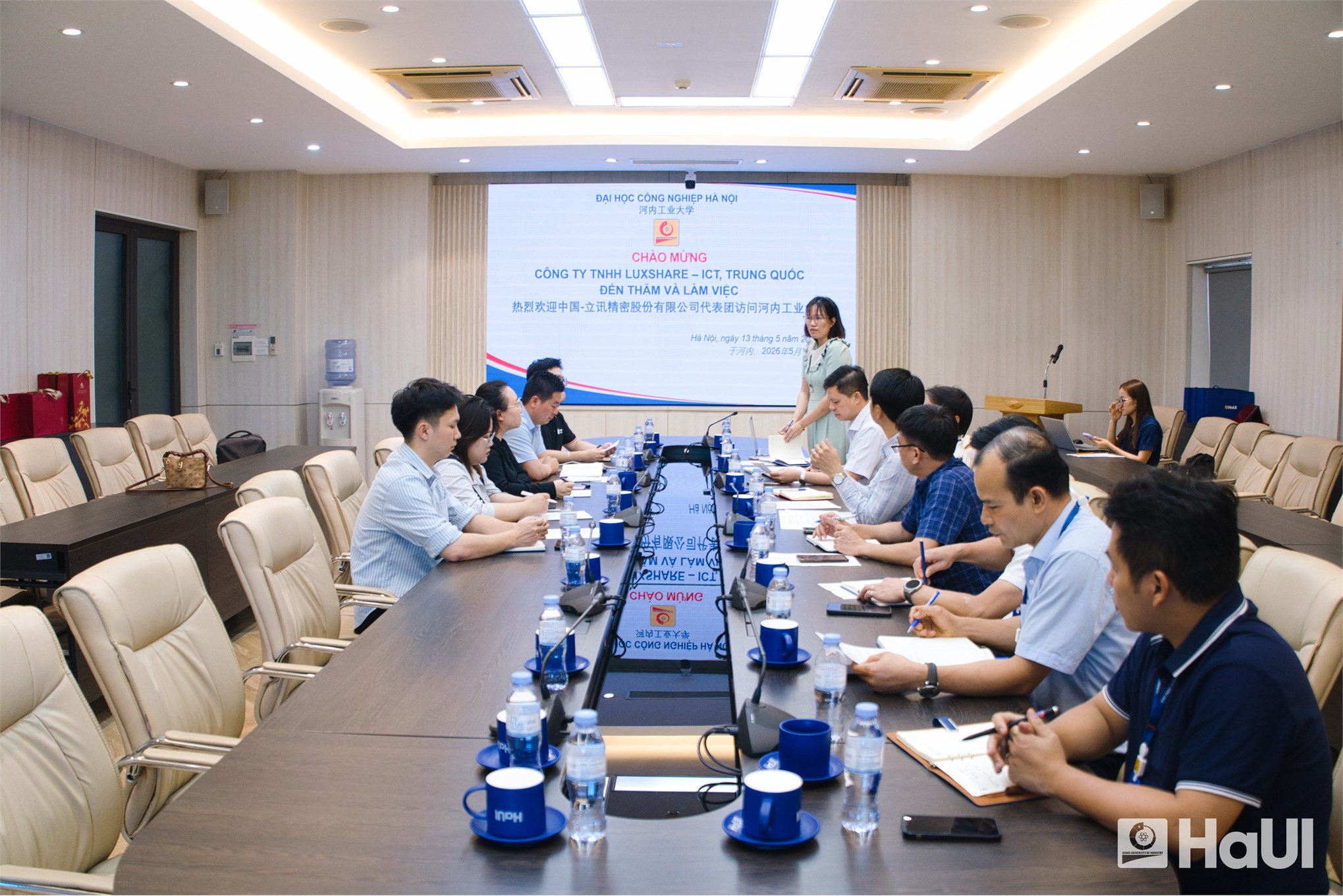 Đại học Công nghiệp Hà Nội cùng Luxshare - ICT kiến tạo nguồn nhân lực bản địa chất lượng cao