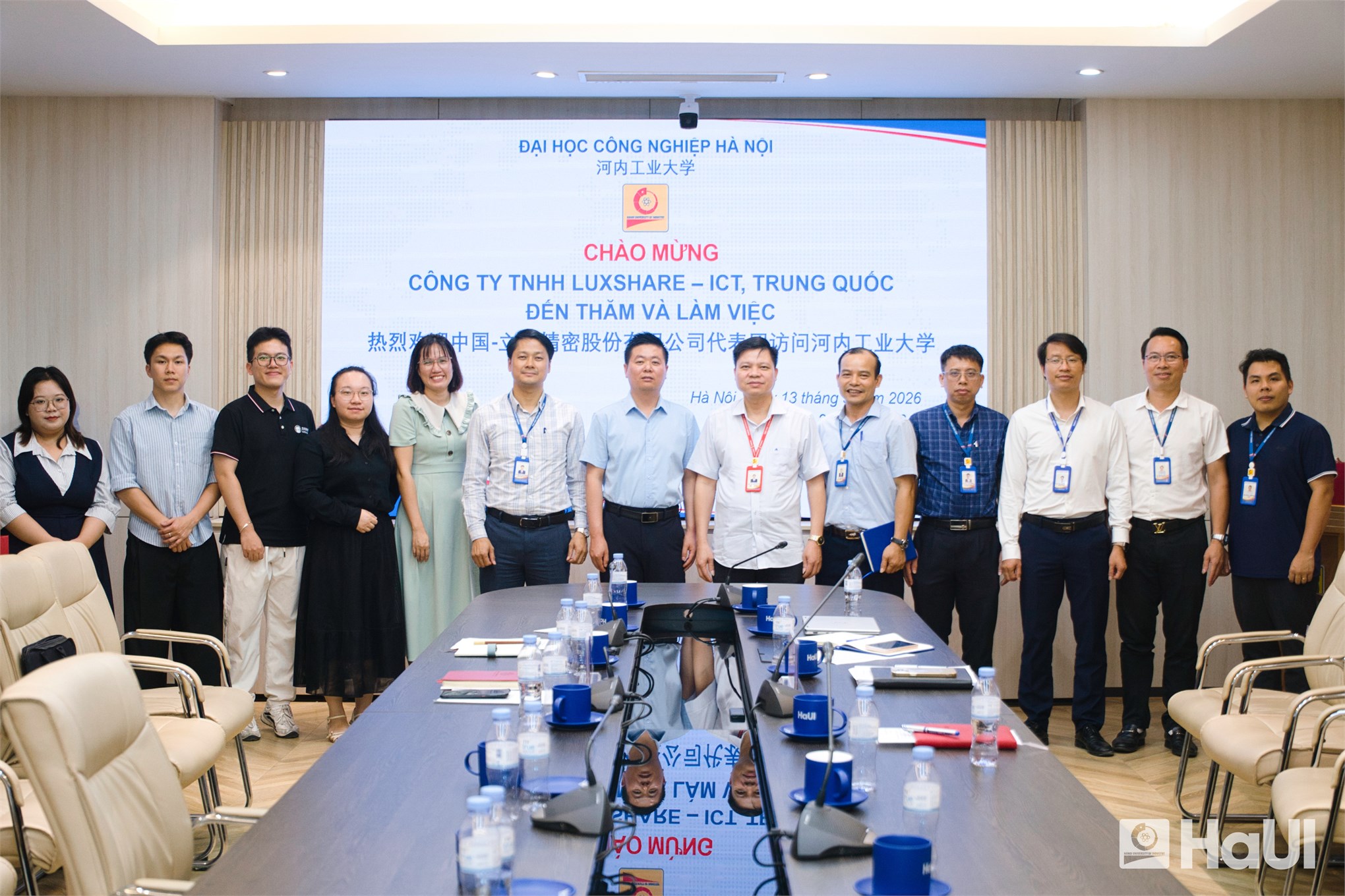Đại học Công nghiệp Hà Nội cùng Luxshare - ICT kiến tạo nguồn nhân lực bản địa chất lượng cao