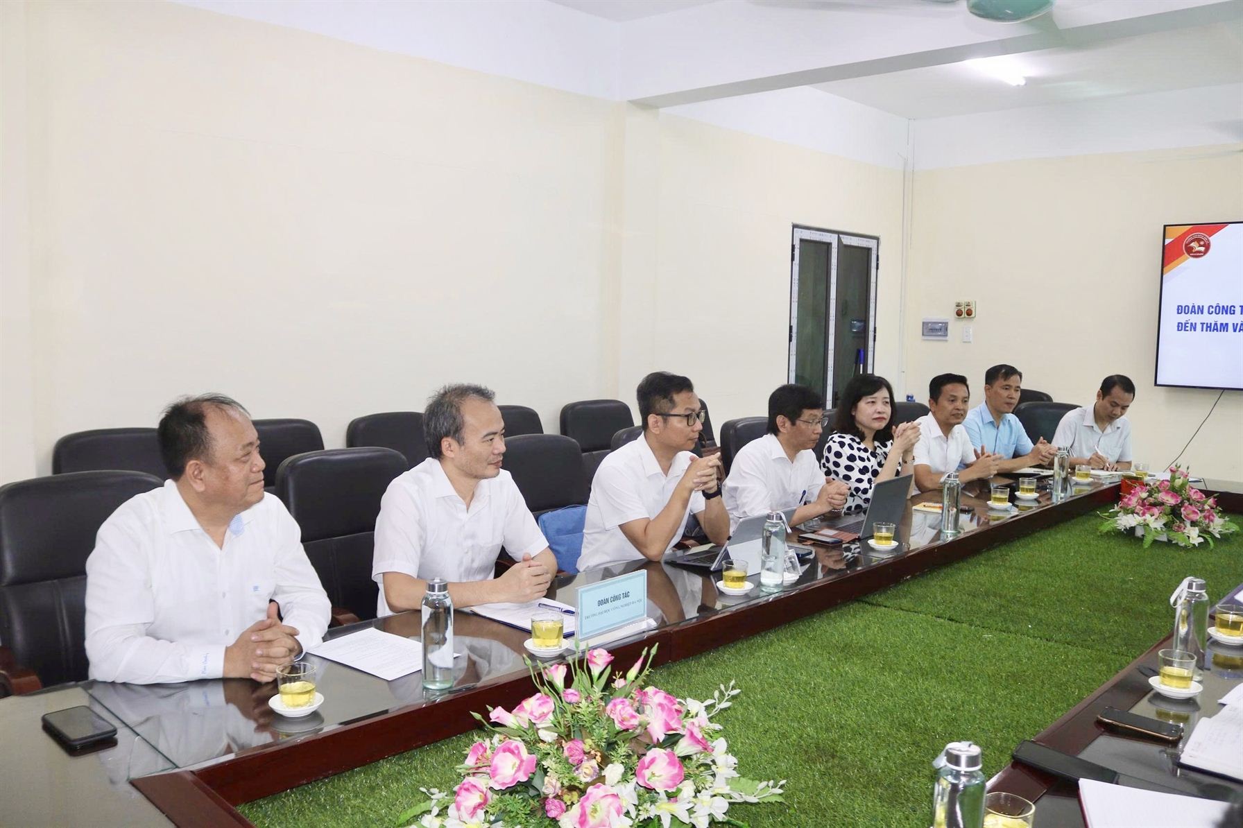 [cdsonla] Trường Đại học Công nghiệp Hà Nội thăm và làm việc tại Trường Cao đẳng Sơn La