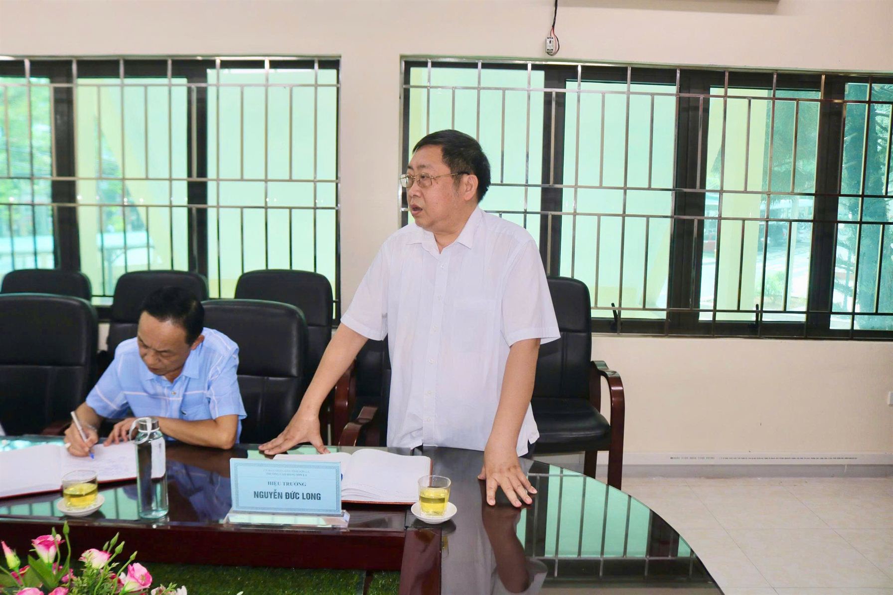 [cdsonla] Trường Đại học Công nghiệp Hà Nội thăm và làm việc tại Trường Cao đẳng Sơn La