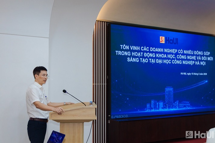 [tapchicongthuong] Đại học công nghiệp Hà Nội thúc đẩy nghiên cứu thực chất, gắn khoa học công nghệ với doanh nghiệp
