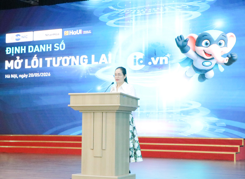 [nhanhoa] “Định danh số - Mở lối tương lai” cho sinh viên HaUI