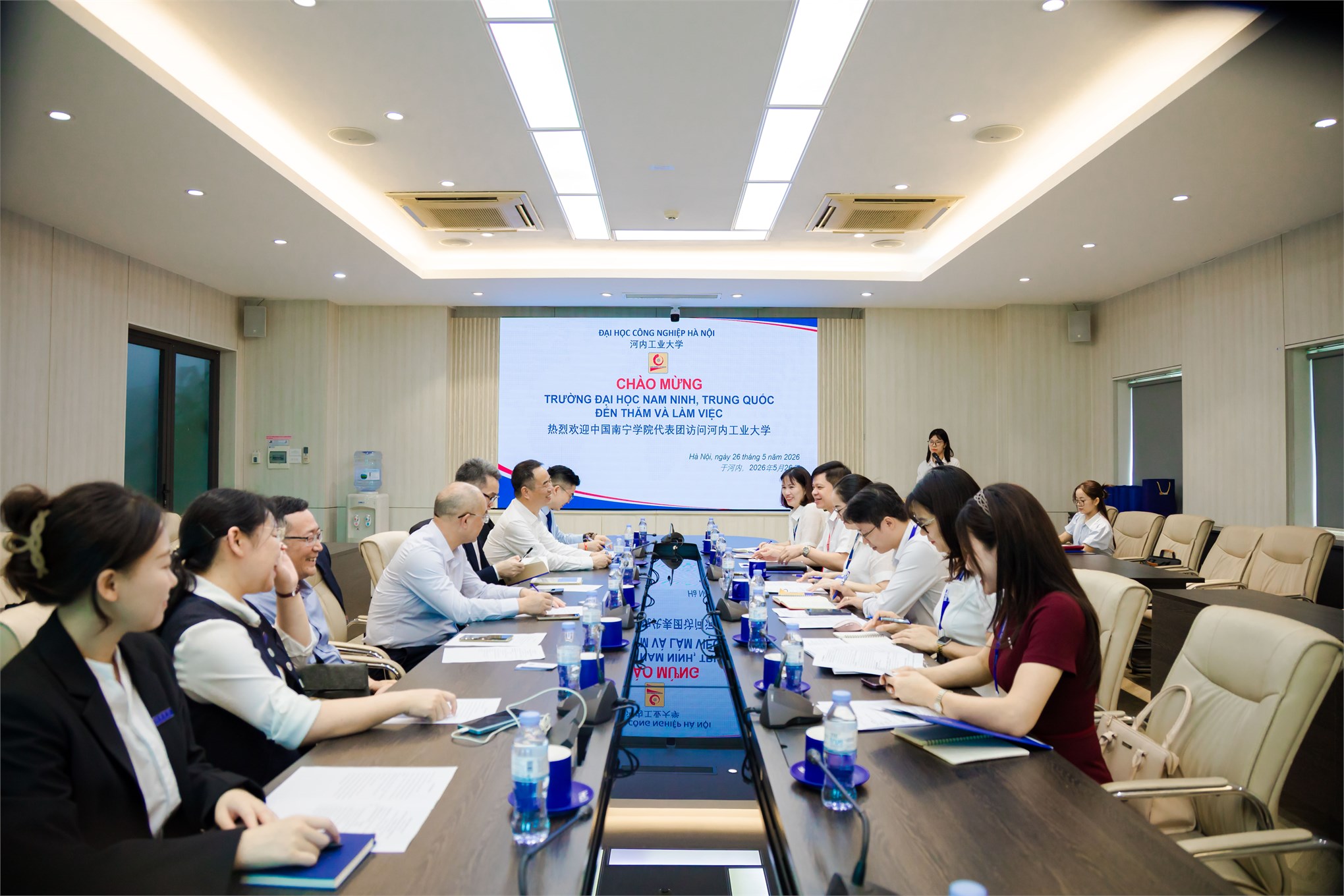Đại học Công nghiệp Hà Nội và Trường Đại học Nam Ninh (Trung Quốc): Nâng tầm hợp tác chiến lược