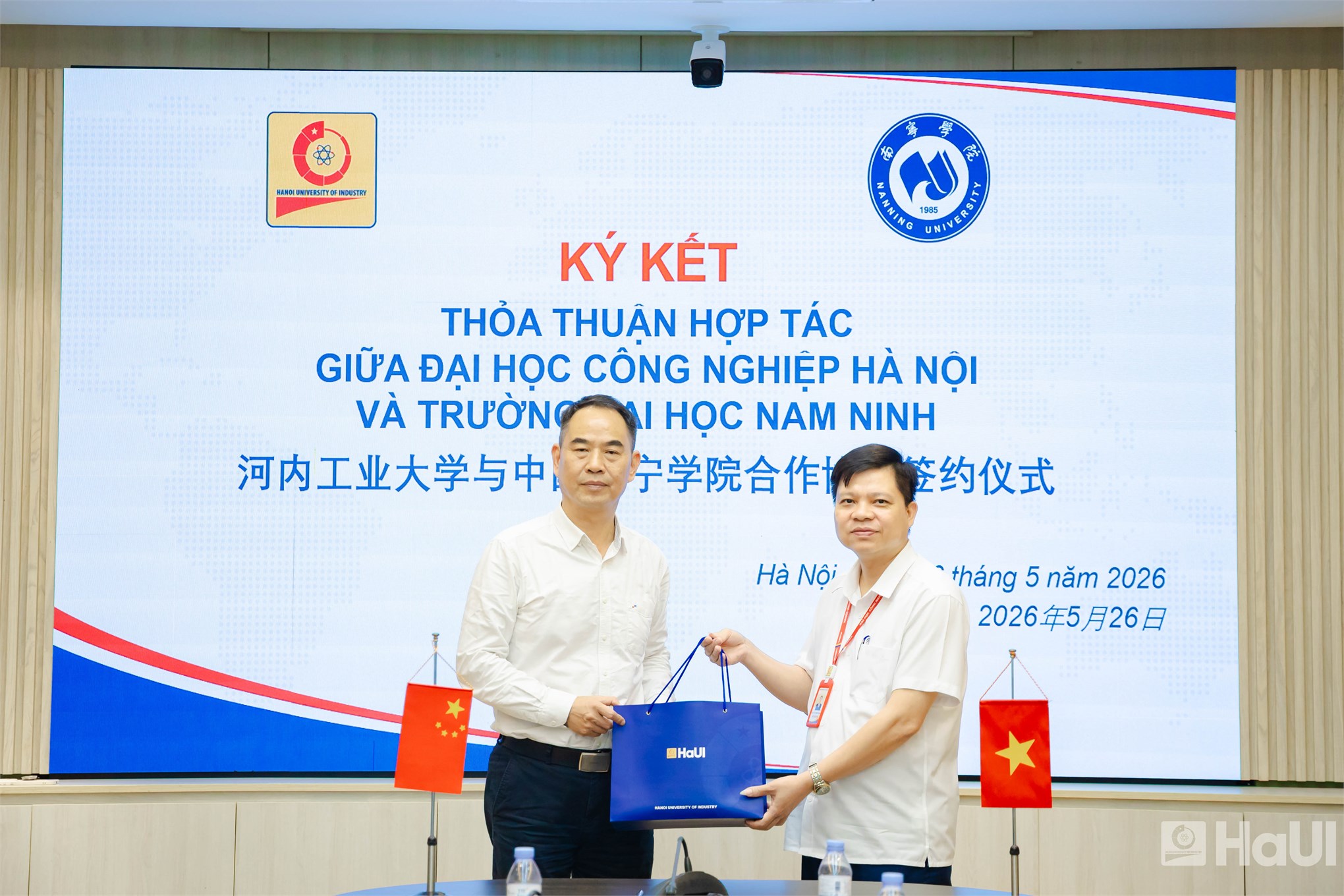 Đại học Công nghiệp Hà Nội và Trường Đại học Nam Ninh (Trung Quốc): Nâng tầm hợp tác chiến lược