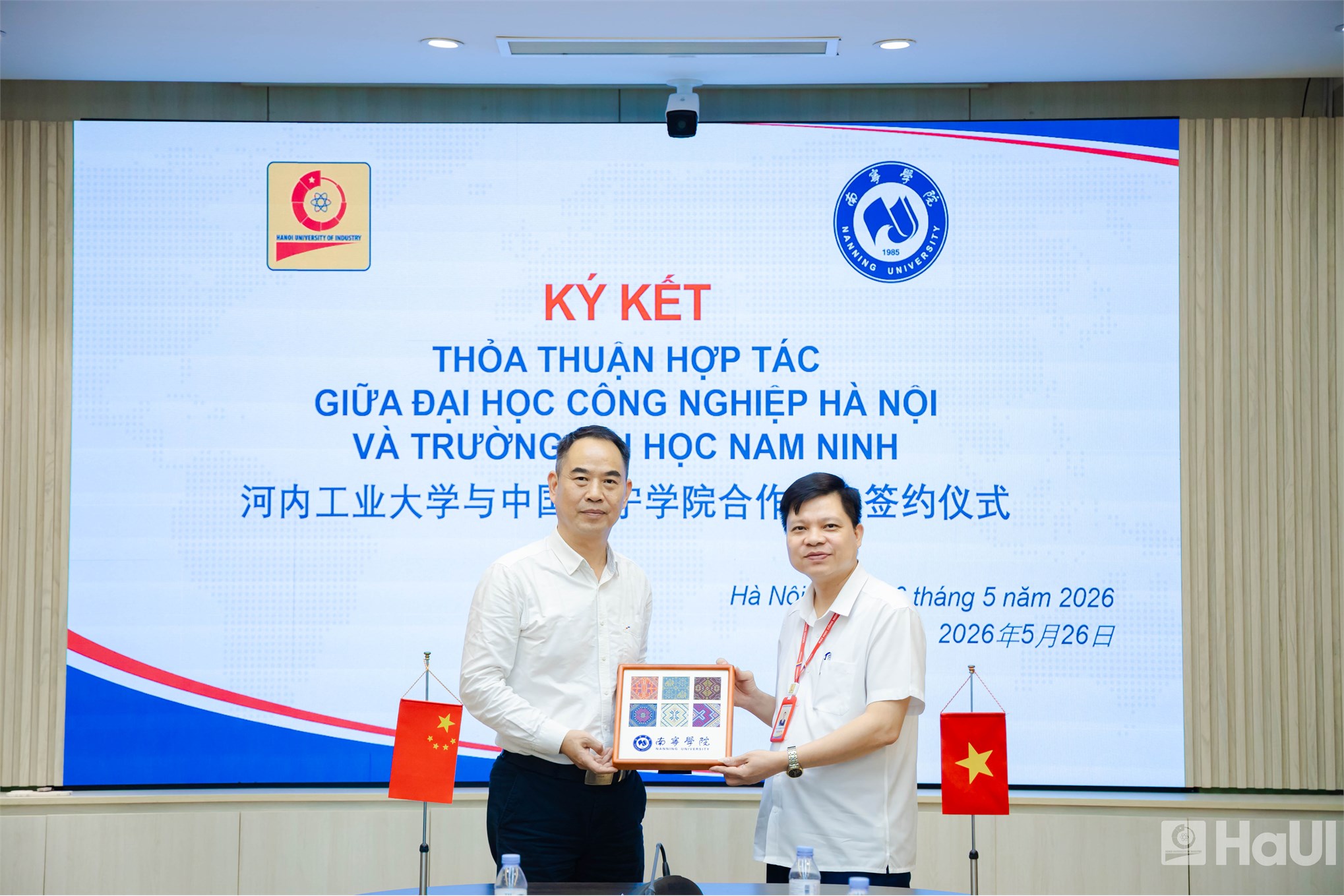 Đại học Công nghiệp Hà Nội và Trường Đại học Nam Ninh (Trung Quốc): Nâng tầm hợp tác chiến lược