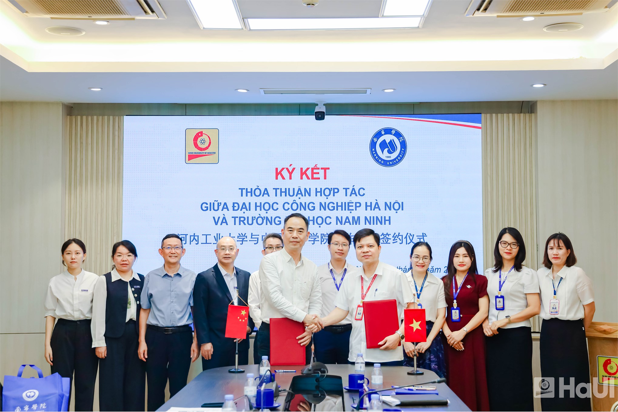 Đại học Công nghiệp Hà Nội và Trường Đại học Nam Ninh (Trung Quốc): Nâng tầm hợp tác chiến lược