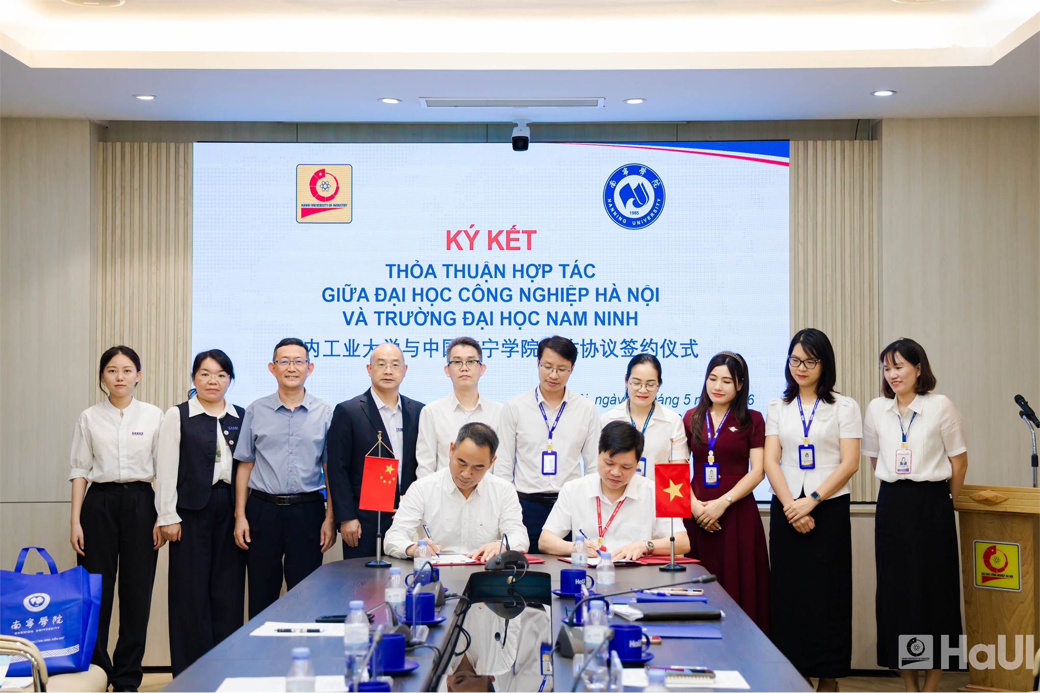 Đại học Công nghiệp Hà Nội và Trường Đại học Nam Ninh (Trung Quốc): Nâng tầm hợp tác chiến lược