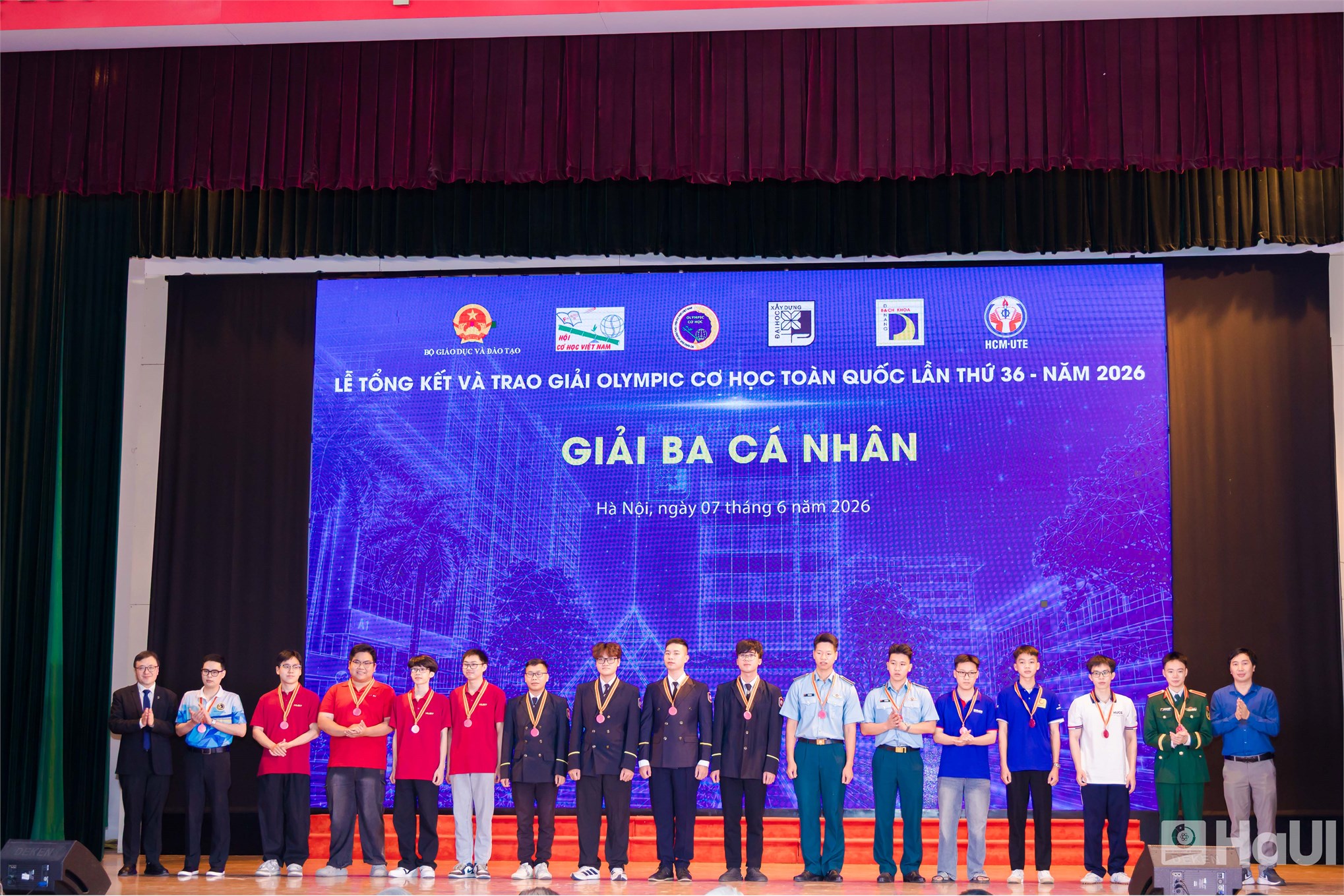 Olympic Cơ học toàn quốc lần thứ 36: Dấu ấn rực rỡ của thầy và trò Trường Cơ khí - Ô tô, HaUI