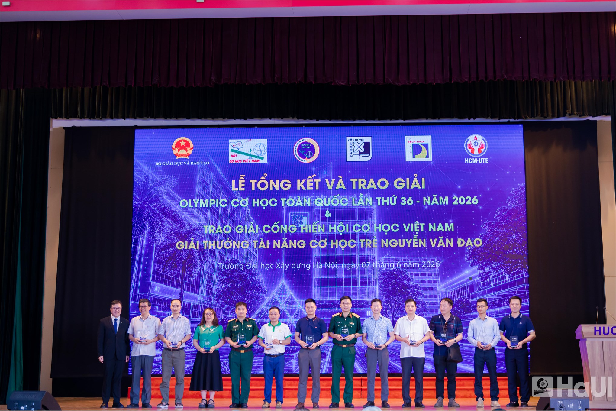 Olympic Cơ học toàn quốc lần thứ 36: Dấu ấn rực rỡ của thầy và trò Trường Cơ khí - Ô tô, HaUI