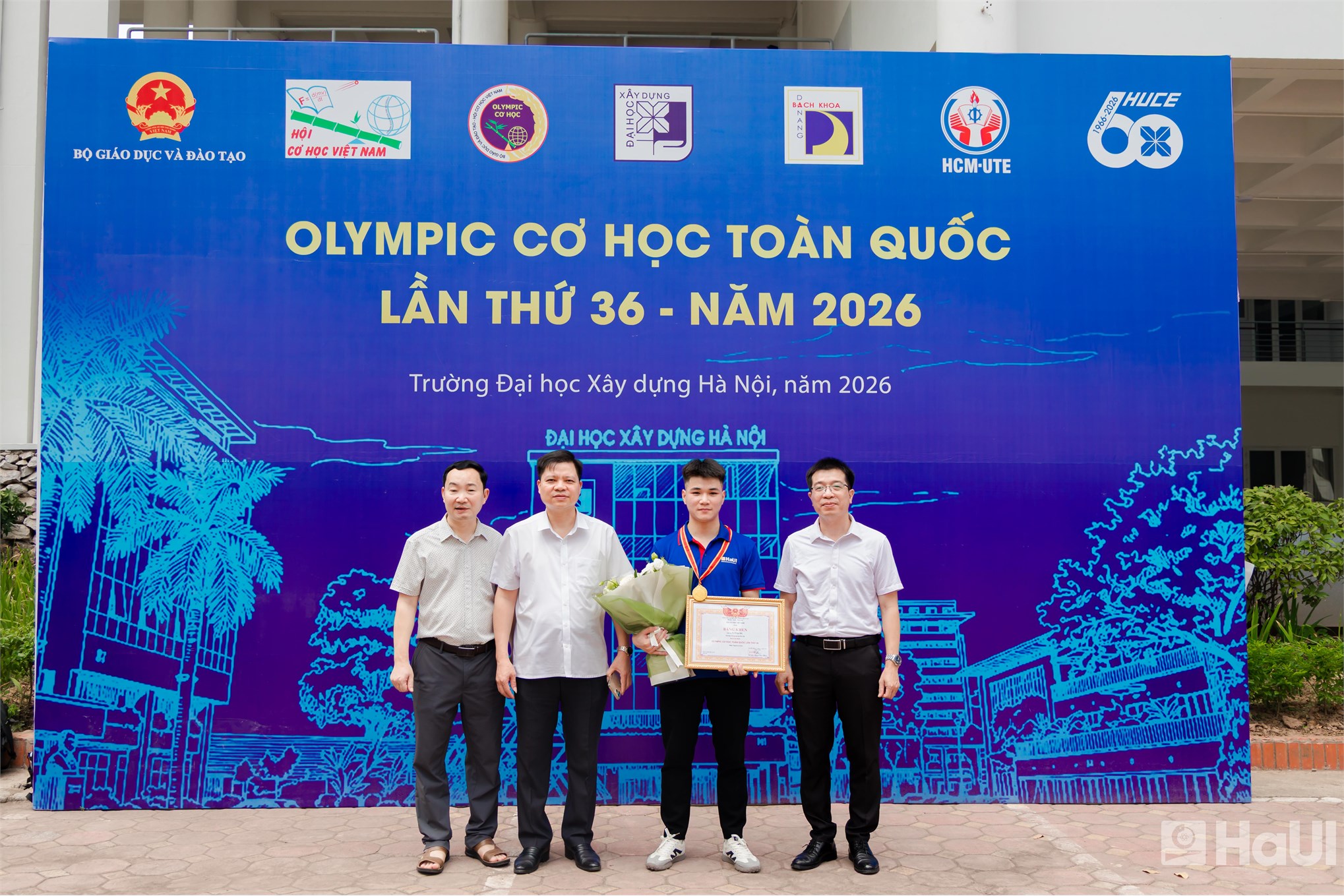 Olympic Cơ học toàn quốc lần thứ 36: Dấu ấn rực rỡ của thầy và trò Trường Cơ khí - Ô tô, HaUI