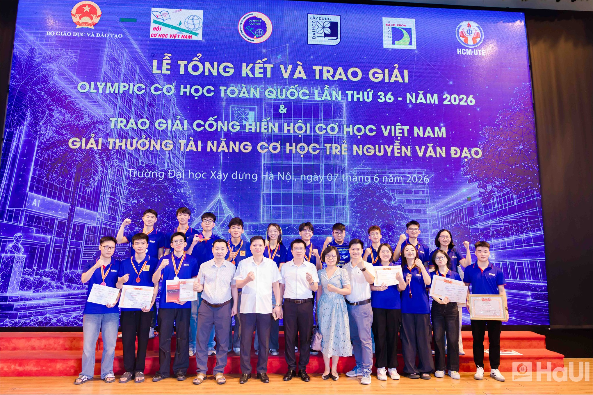 Olympic Cơ học toàn quốc lần thứ 36: Dấu ấn rực rỡ của thầy và trò Trường Cơ khí - Ô tô, HaUI