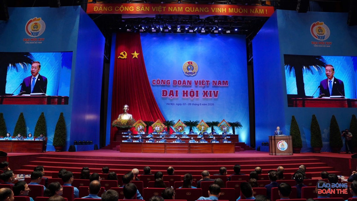Toàn văn bài phát biểu của Tổng Bí thư, Chủ tịch nước Tô Lâm tại Đại hội XIV Công đoàn Việt Nam