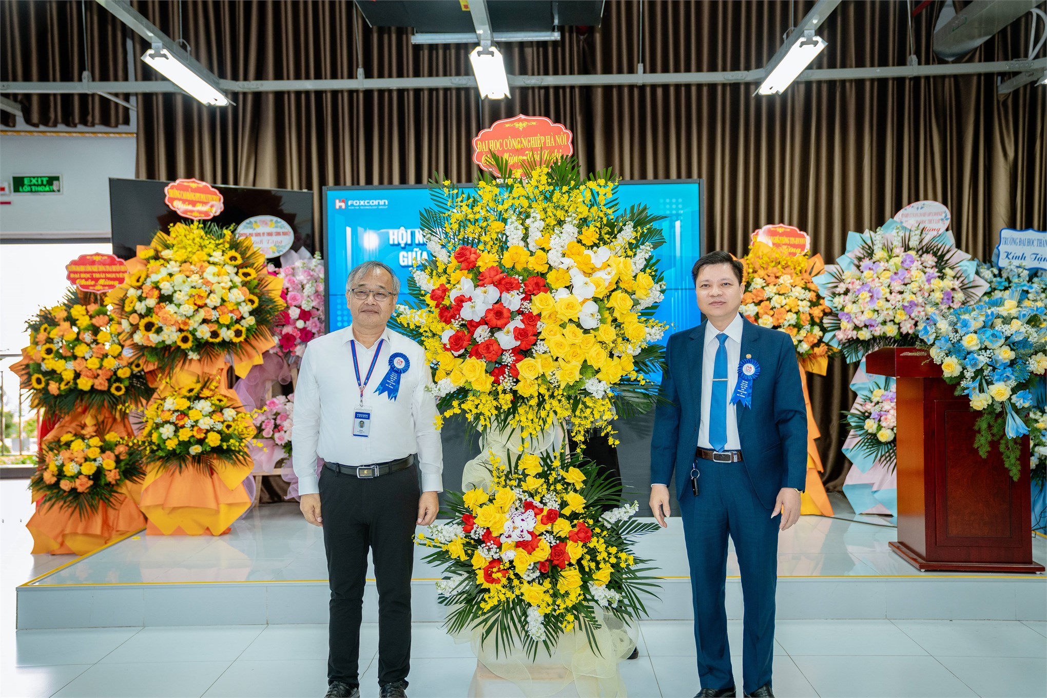 HaUI thúc đẩy hợp tác chiến lược tại Hội nghị giao lưu doanh nghiệp và đại học của Tập đoàn Foxconn
