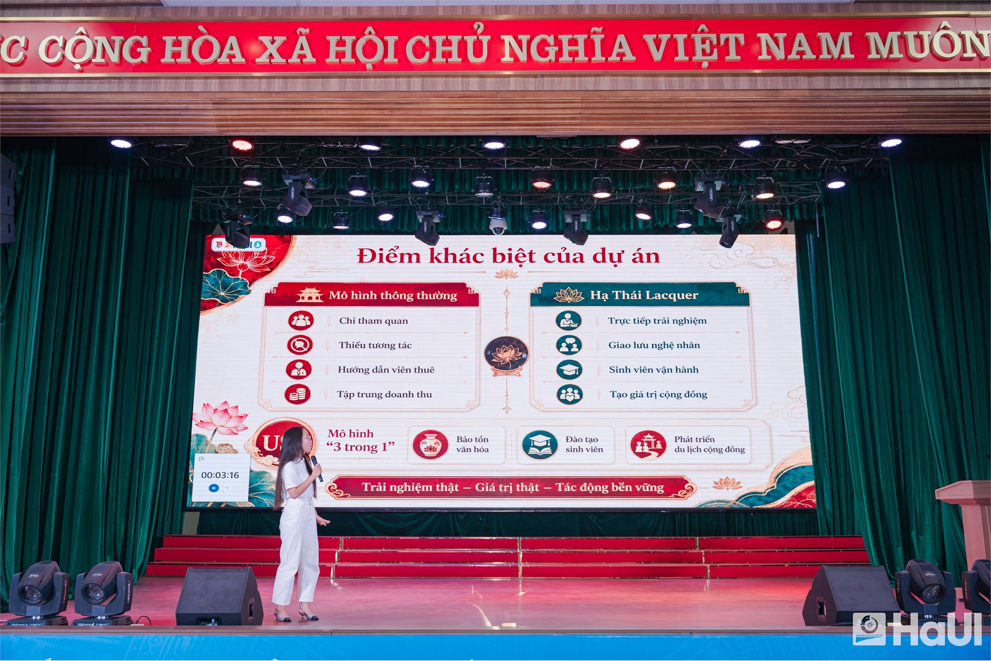 Dự án robot hỗ trợ người khiếm thị đạt giải Nhất cuộc thi “Thử thách lập nghiệp” HaUI lần thứ VII