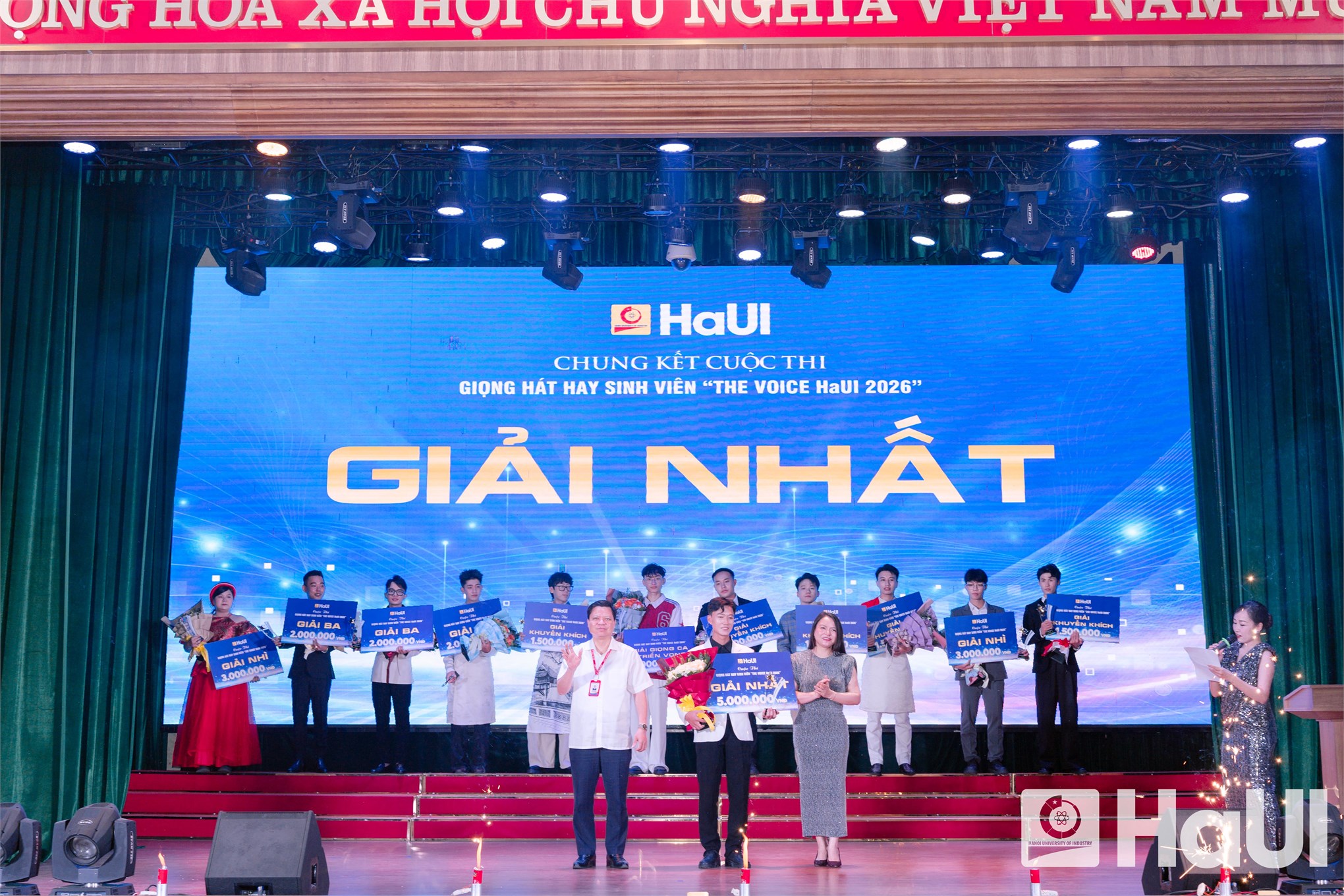The Voice HaUI 2026: Những giai điệu viết nên tuổi trẻ