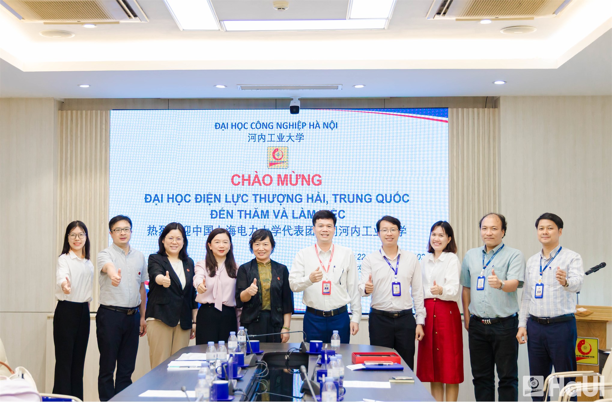 Đại học Công nghiệp Hà Nội và Đại học Điện lực Thượng Hải: Nâng tầm hợp tác chiến lược về năng lượng xanh và đào tạo quốc tế