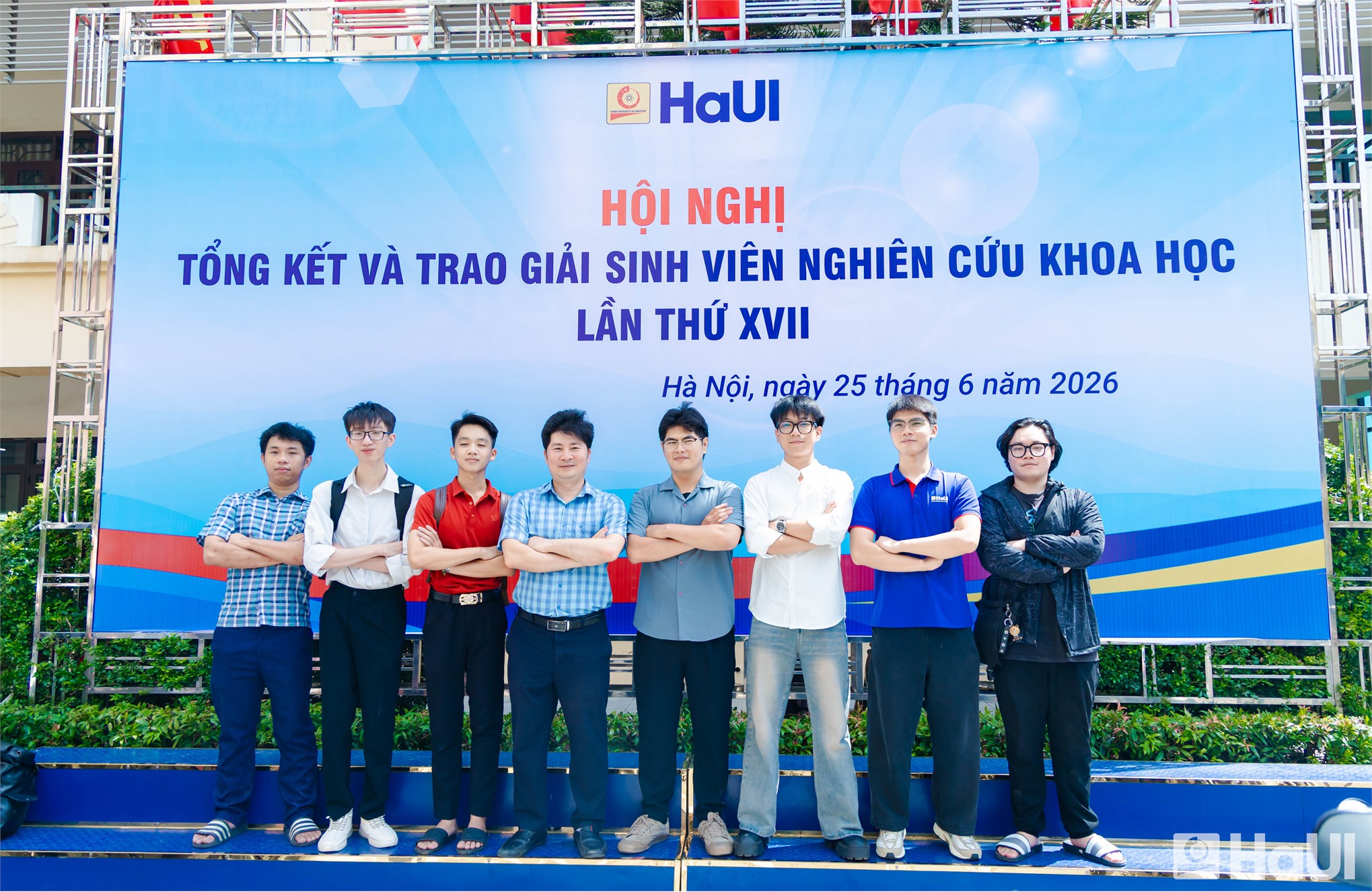 46 giải Nhất, 621 đề tài nghiệm thu: Dấu ấn `mùa vàng` Nghiên cứu khoa học năm 2026 tại HaUI