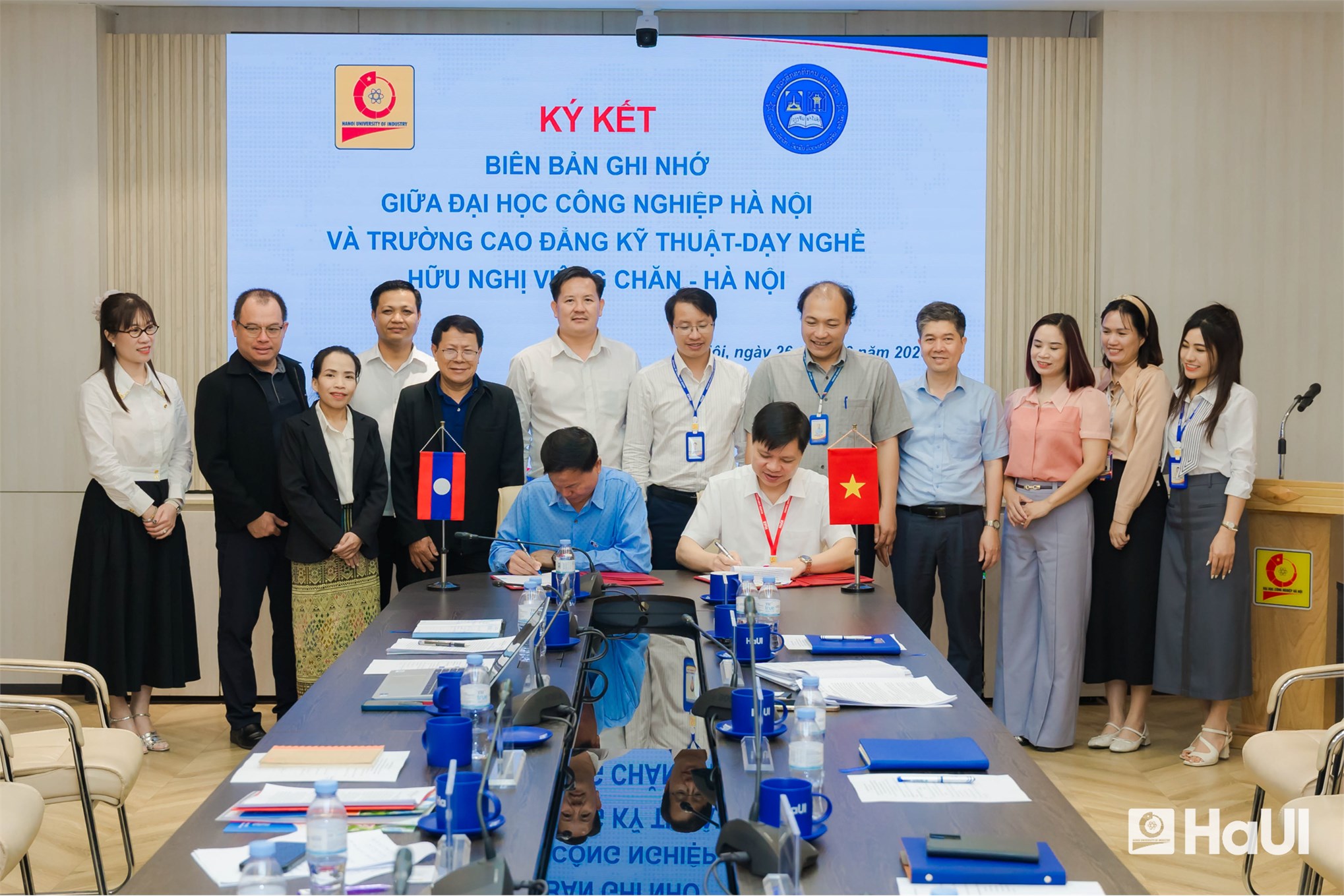 Đại học Công nghiệp Hà Nội và Trường Cao đẳng kỹ thuật - dạy nghề hữu nghị Viêng Chăn - Hà Nội: Đồng hành kiến tạo nguồn nhân lực cho tương lai