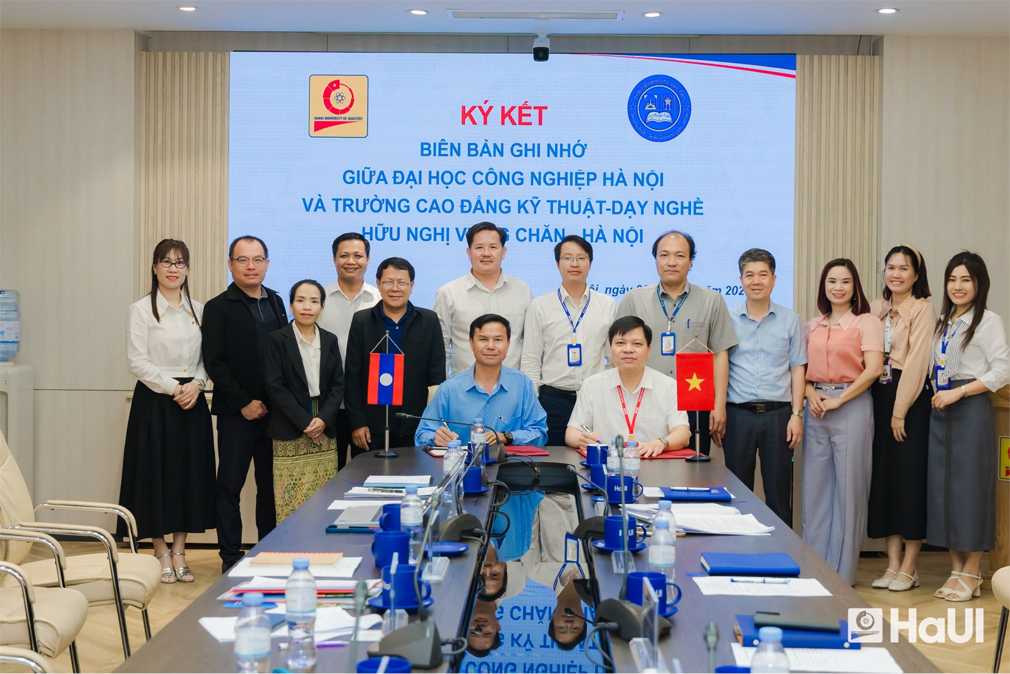 Đại học Công nghiệp Hà Nội và Trường Cao đẳng kỹ thuật - dạy nghề hữu nghị Viêng Chăn - Hà Nội: Đồng hành kiến tạo nguồn nhân lực cho tương lai
