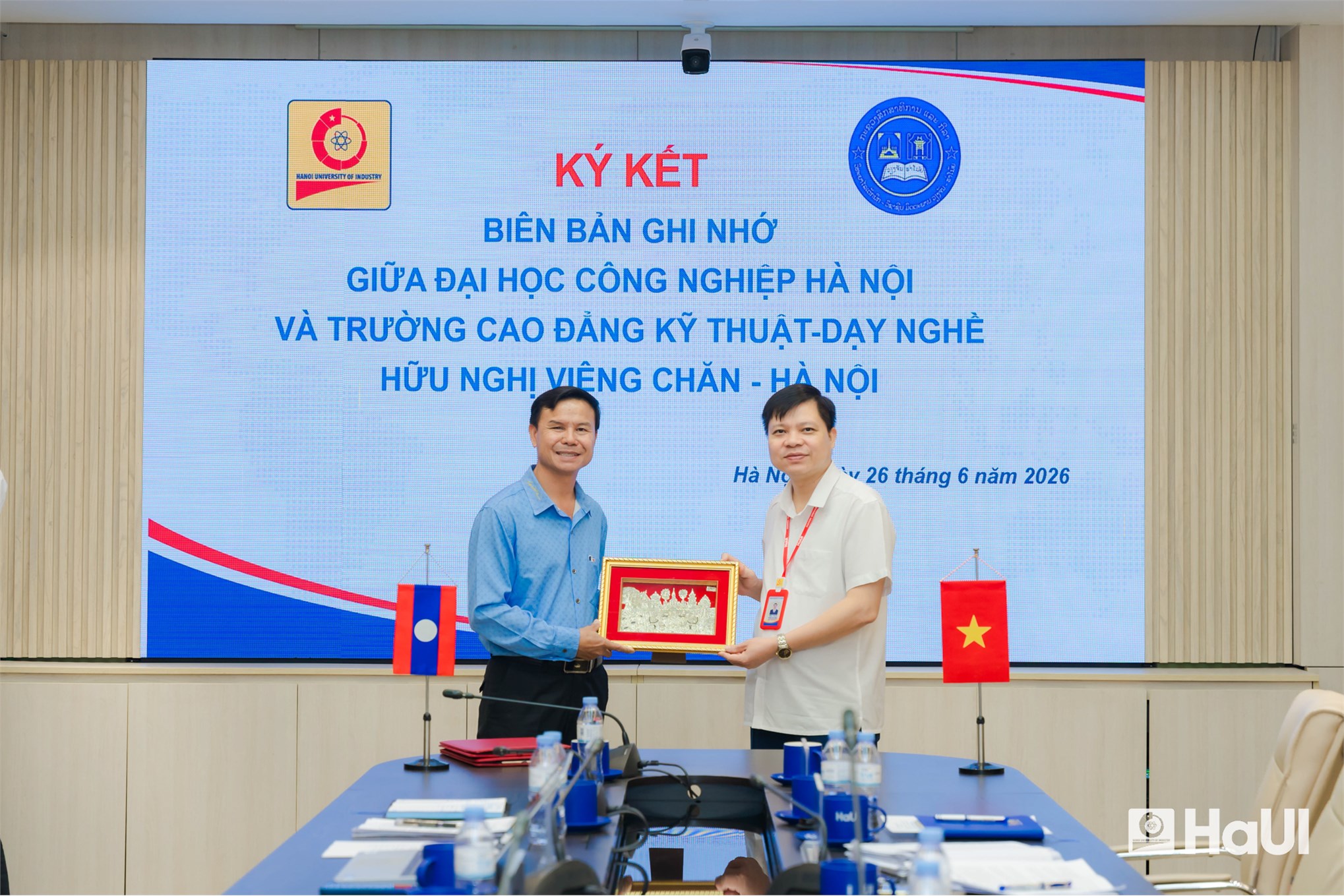 Đại học Công nghiệp Hà Nội và Trường Cao đẳng kỹ thuật - dạy nghề hữu nghị Viêng Chăn - Hà Nội: Đồng hành kiến tạo nguồn nhân lực cho tương lai