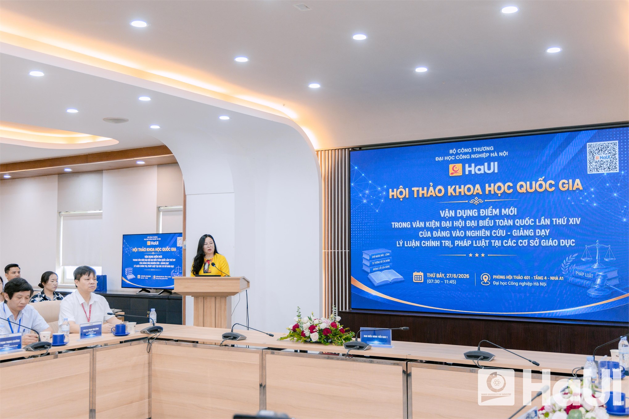 Hội thảo khoa học Quốc gia `Những vấn đề lý luận – thực tiễn`: Để giảng đường không chỉ truyền thụ tri thức mà còn là nơi thắp sáng khát vọng tuổi trẻ.