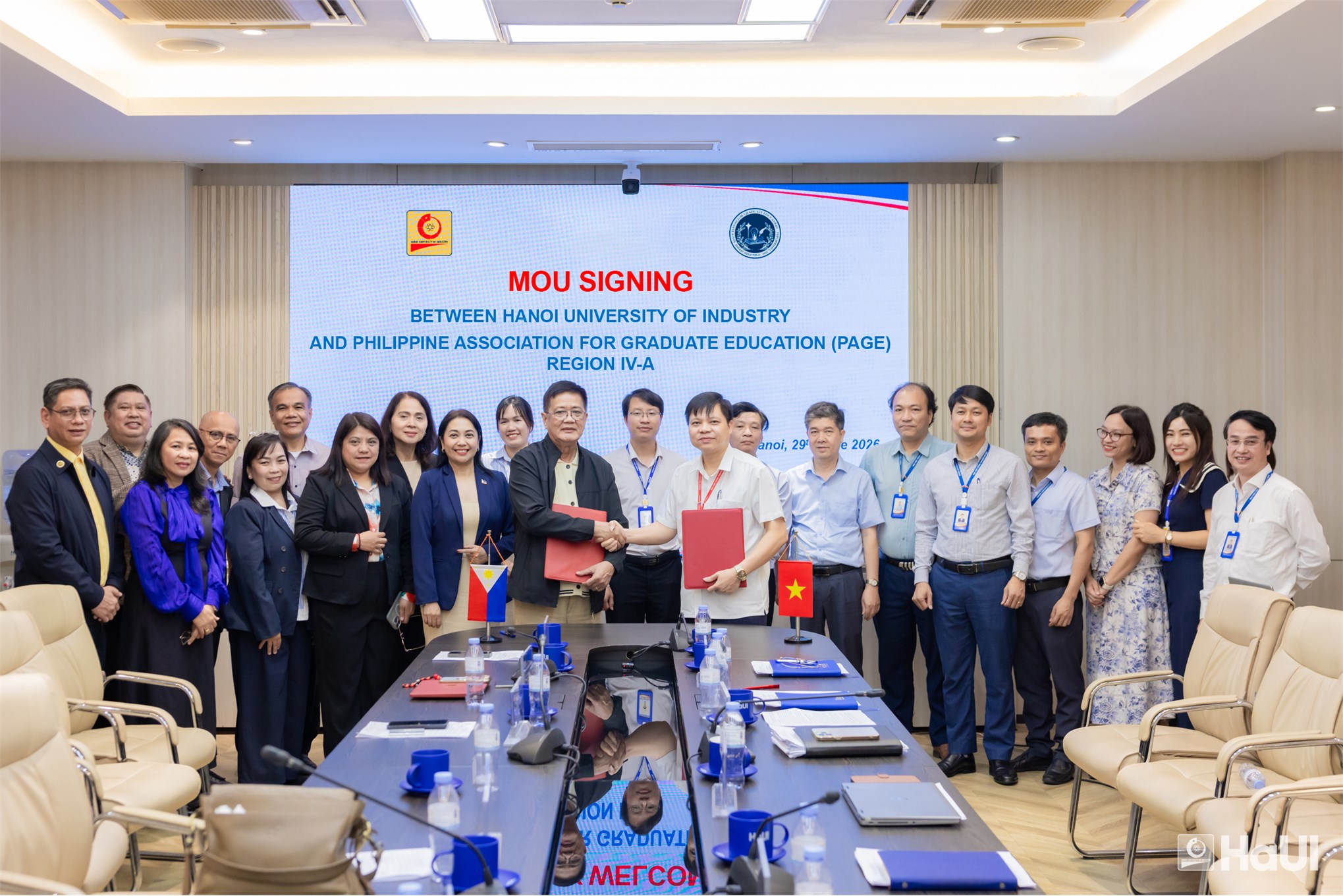 Đại học Công nghiệp Hà Nội thúc đẩy hợp tác đào tạo sau đại học với các đối tác Philippines