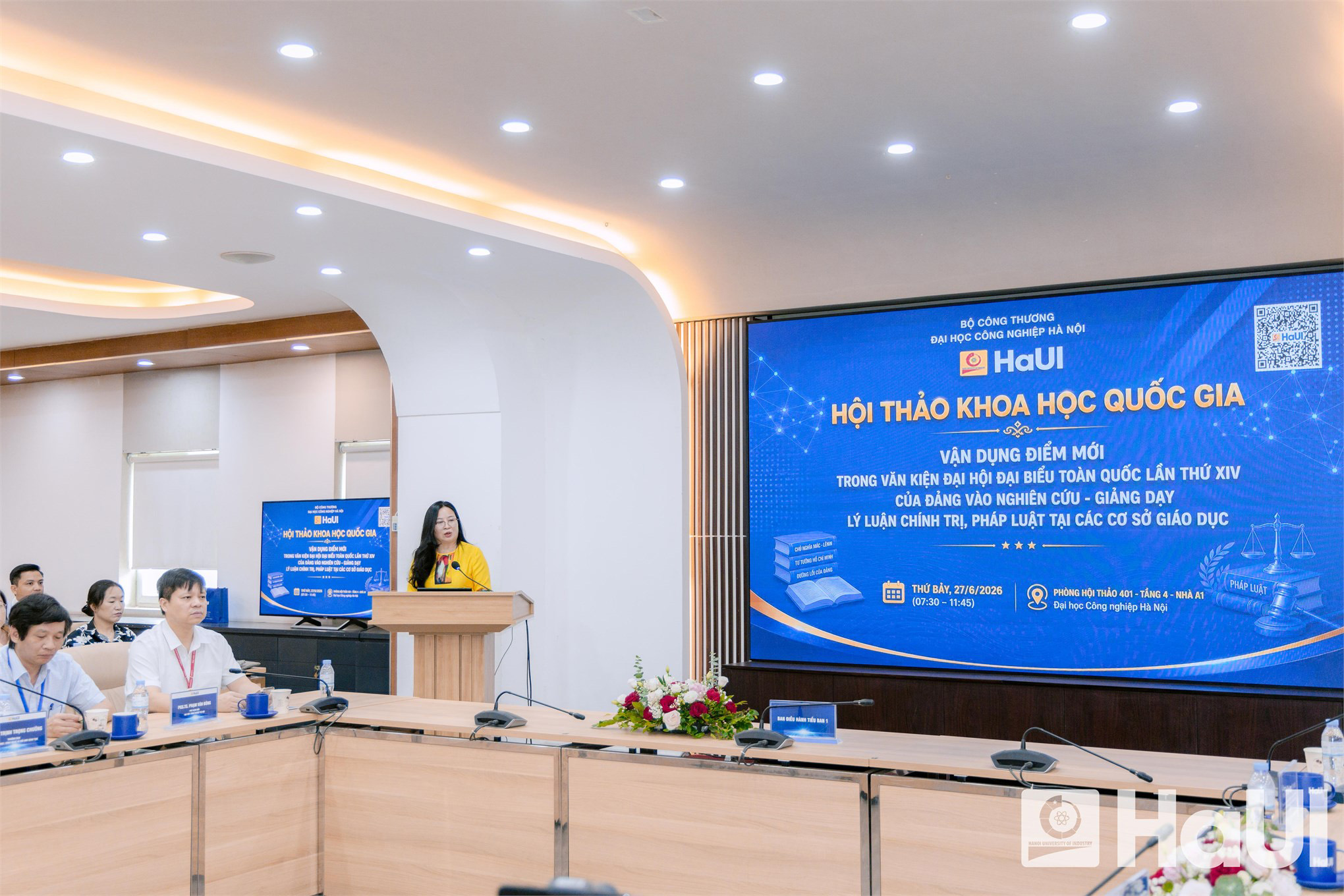 Hội thảo khoa học Quốc gia `Những vấn đề lý luận – thực tiễn`: Để giảng đường không chỉ truyền thụ tri thức mà còn là nơi thắp sáng khát vọng tuổi trẻ.