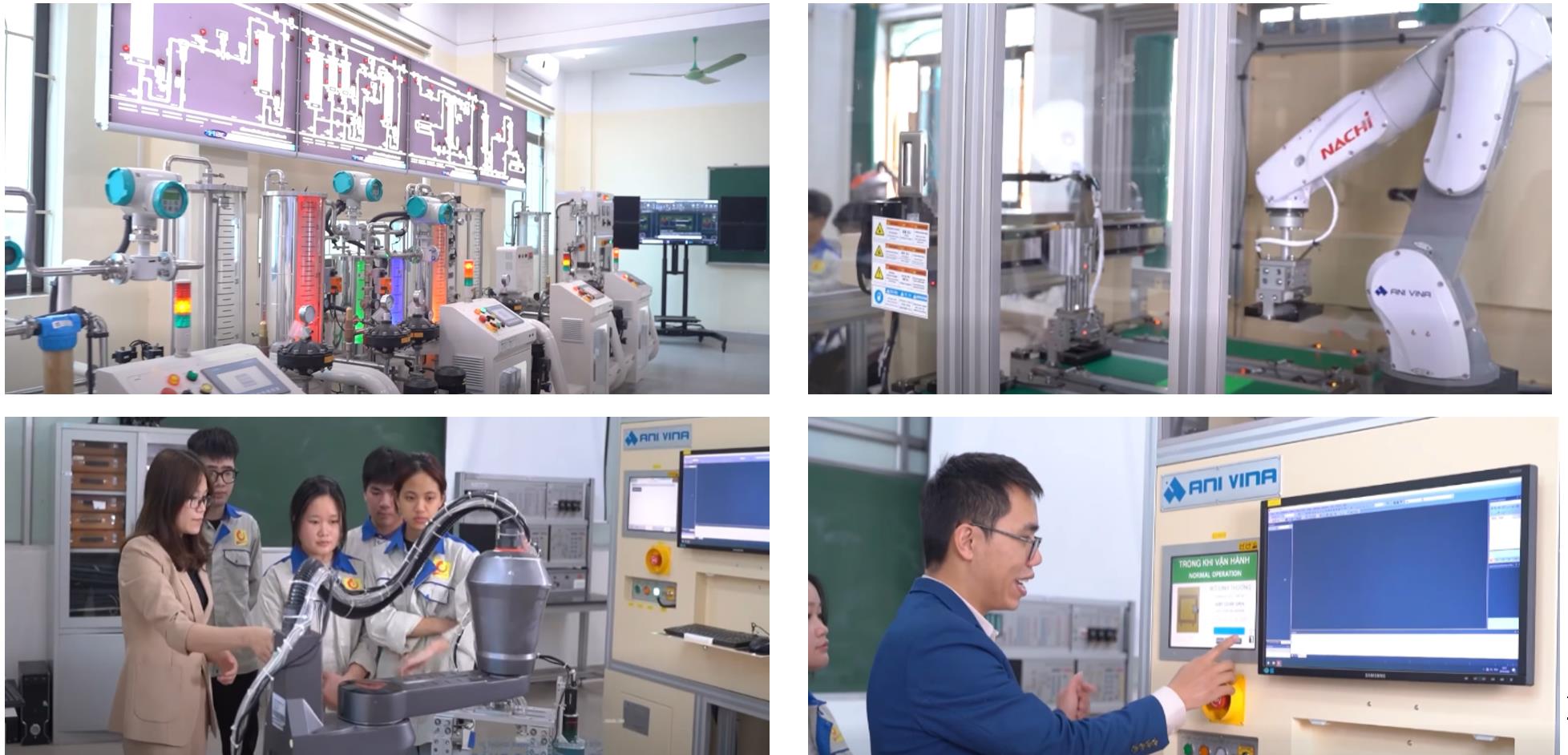 CÔNG NGHỆ KỸ THUẬT ĐIỀU KHIỂN VÀ TỰ ĐỘNG HÓA – KỸ THUẬT SẢN XUẤT THÔNG MINH: HAI CHƯƠNG TRÌNH ĐÀO TẠO CHO CÔNG NGHIỆP HIỆN ĐẠI