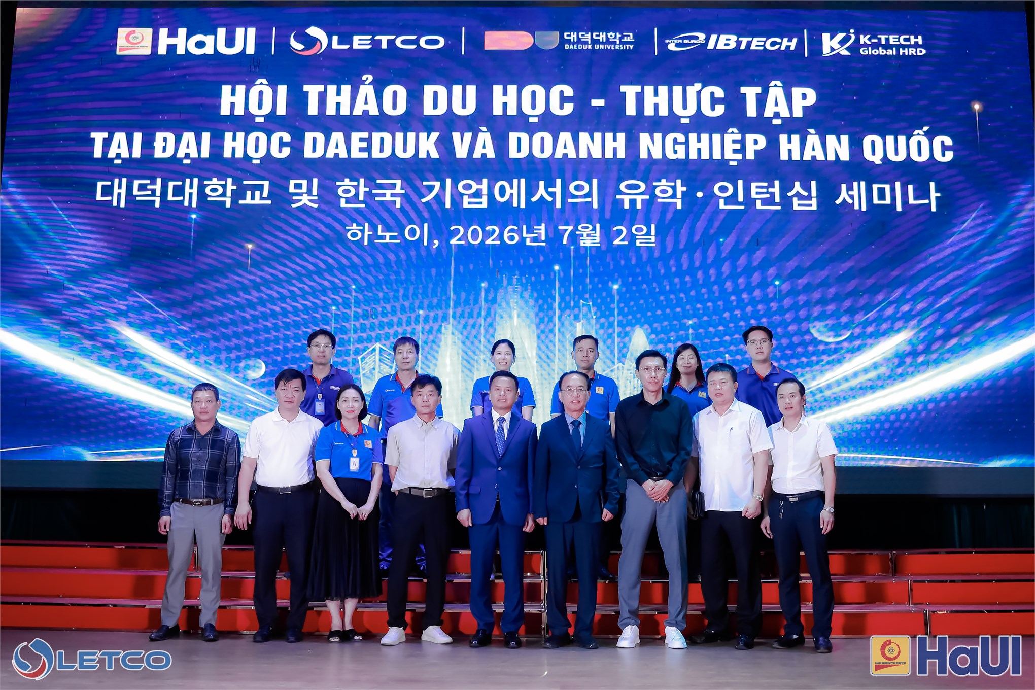 Công ty LETCO - HaUI ký kết hợp tác với Trường Đại học Daeduk và Công ty Cổ phần IBTECH