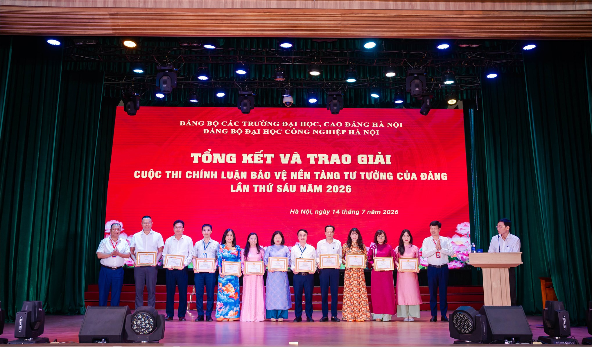 Đại học Công nghiệp Hà Nội sơ kết công tác xây dựng Đảng 6 tháng đầu năm 2026