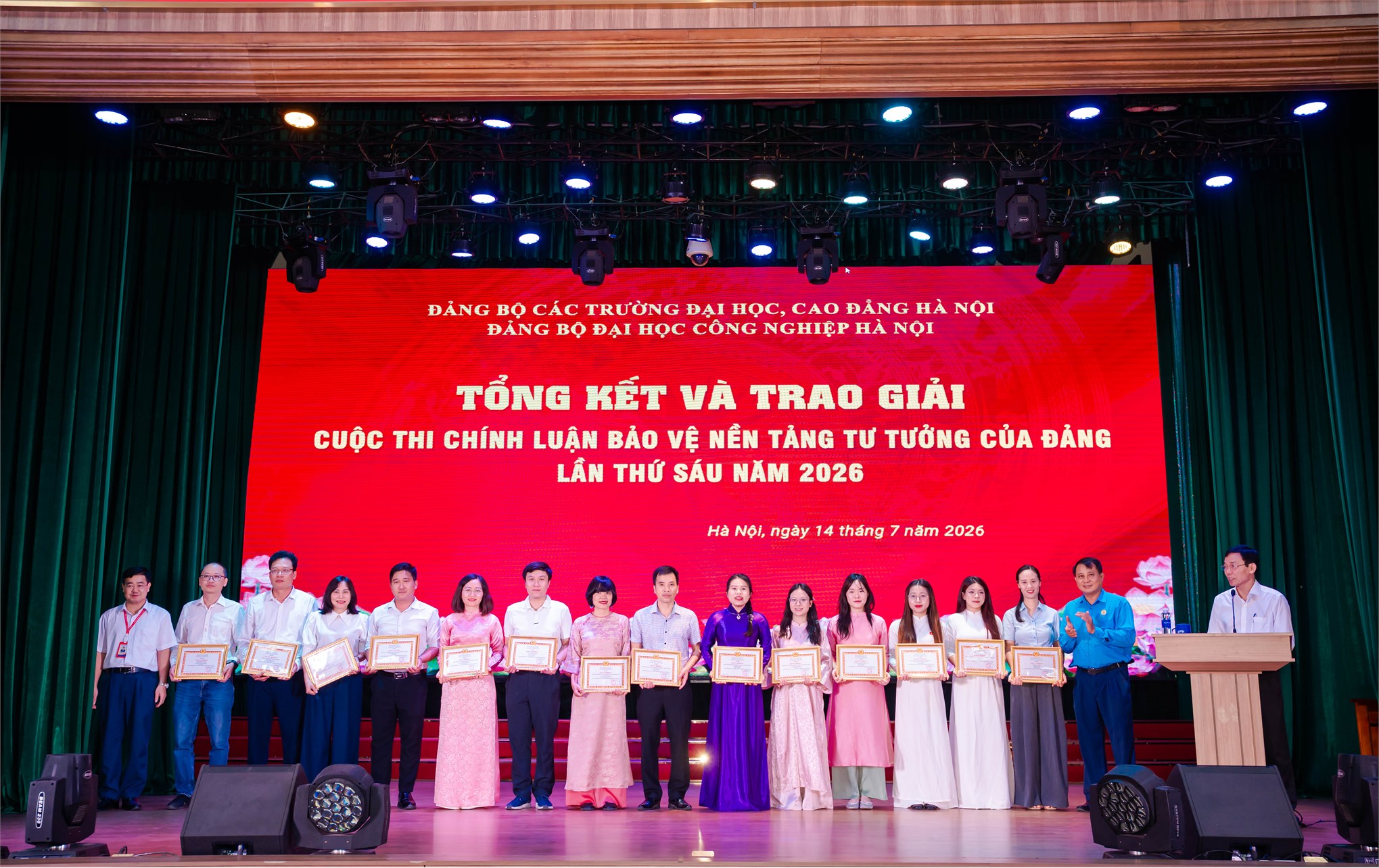 Đại học Công nghiệp Hà Nội sơ kết công tác xây dựng Đảng 6 tháng đầu năm 2026