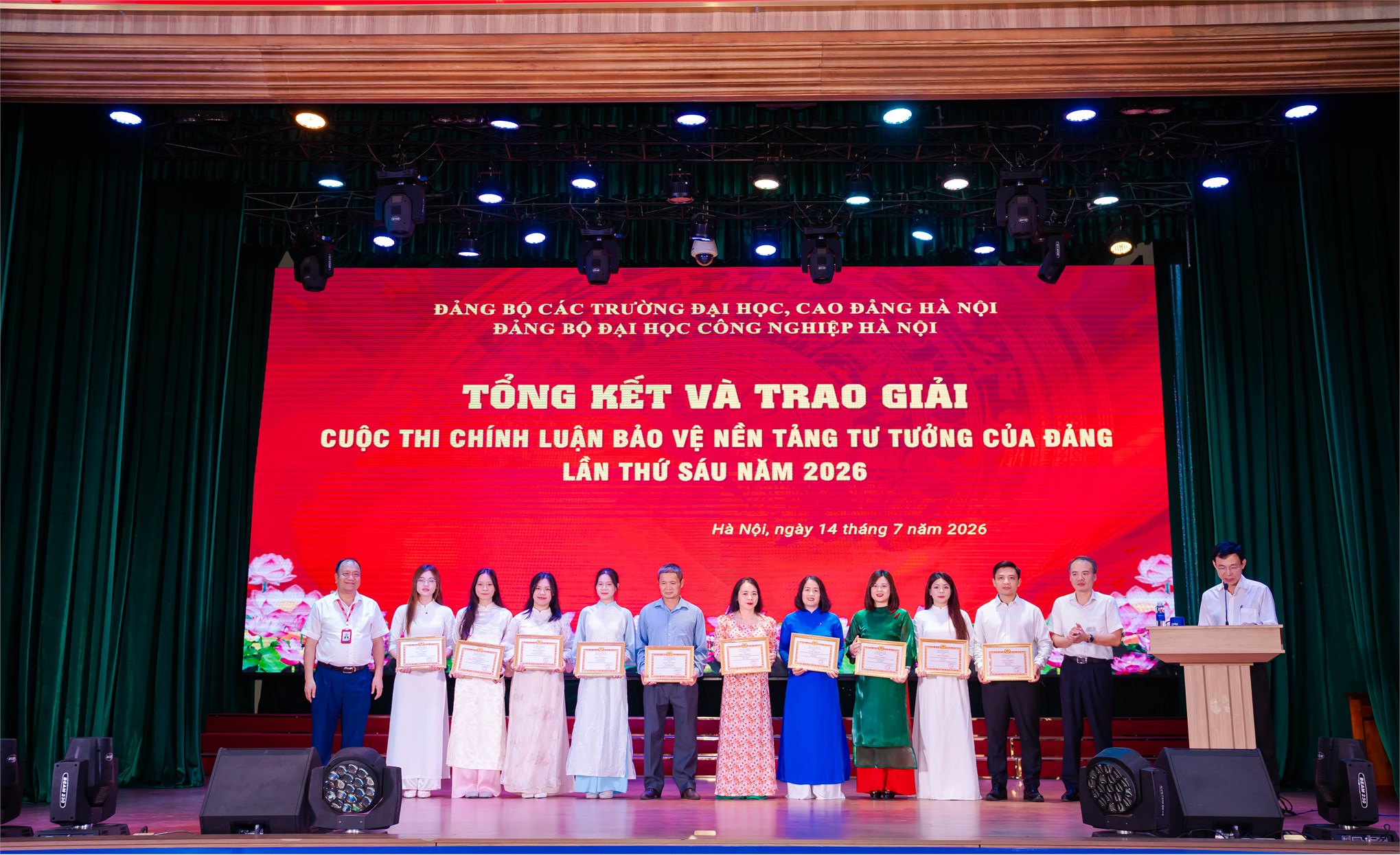 Đại học Công nghiệp Hà Nội sơ kết công tác xây dựng Đảng 6 tháng đầu năm 2026