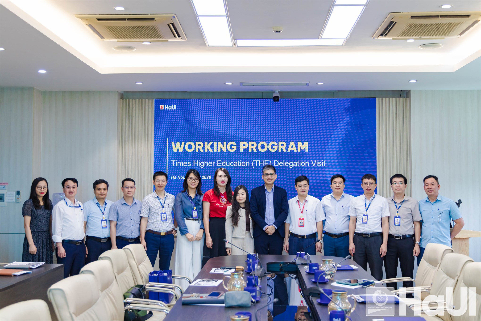 HaUI làm việc với Times Higher Education: Hướng tới khẳng định vị thế trên bản đồ giáo dục quốc tế