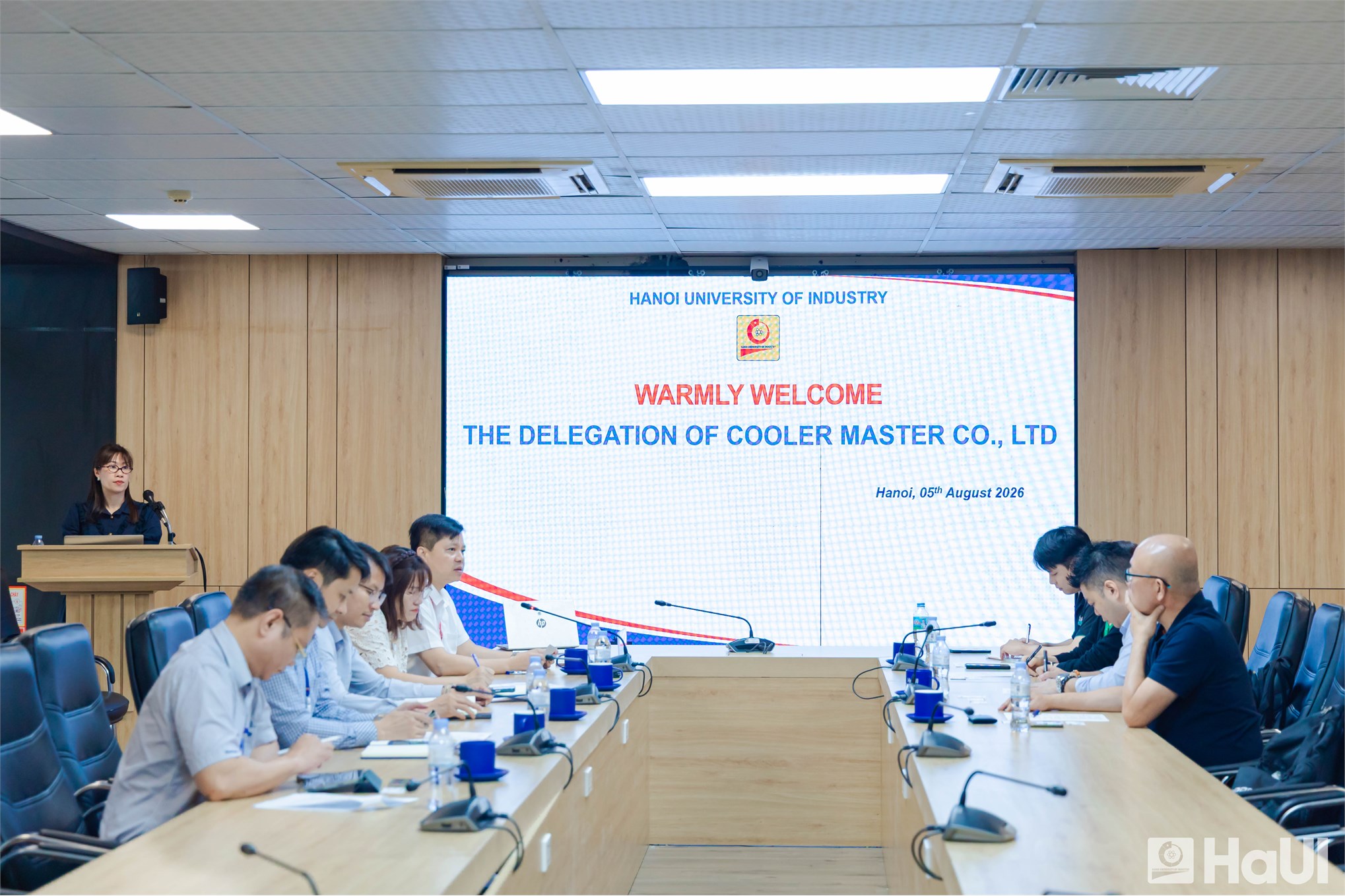 Đại học Công nghiệp Hà Nội và Tập đoàn Cooler Master trao đổi định hướng hợp tác đào tạo nguồn nhân lực công nghệ cao