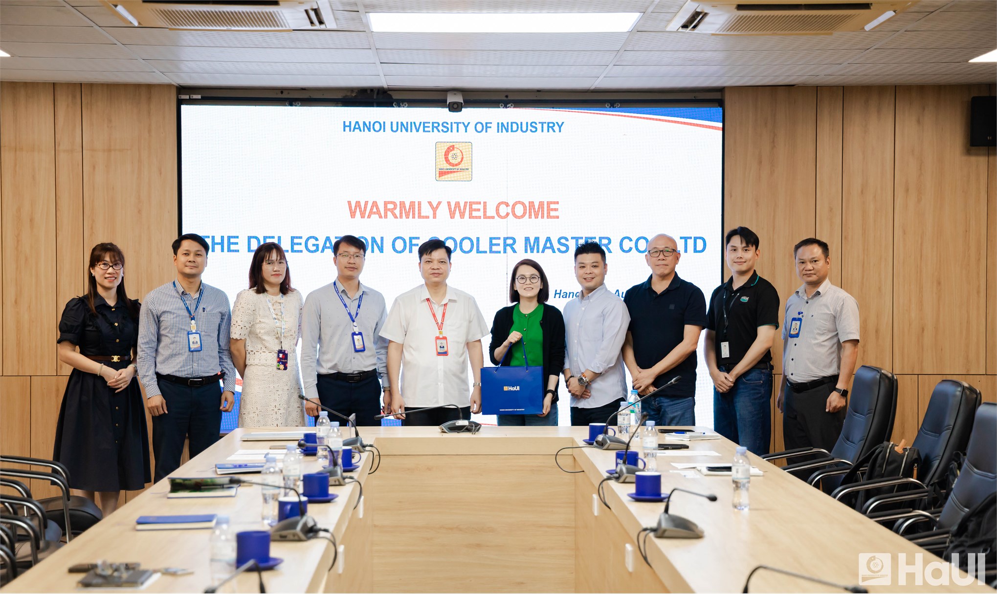 Đại học Công nghiệp Hà Nội và Tập đoàn Cooler Master trao đổi định hướng hợp tác đào tạo nguồn nhân lực công nghệ cao