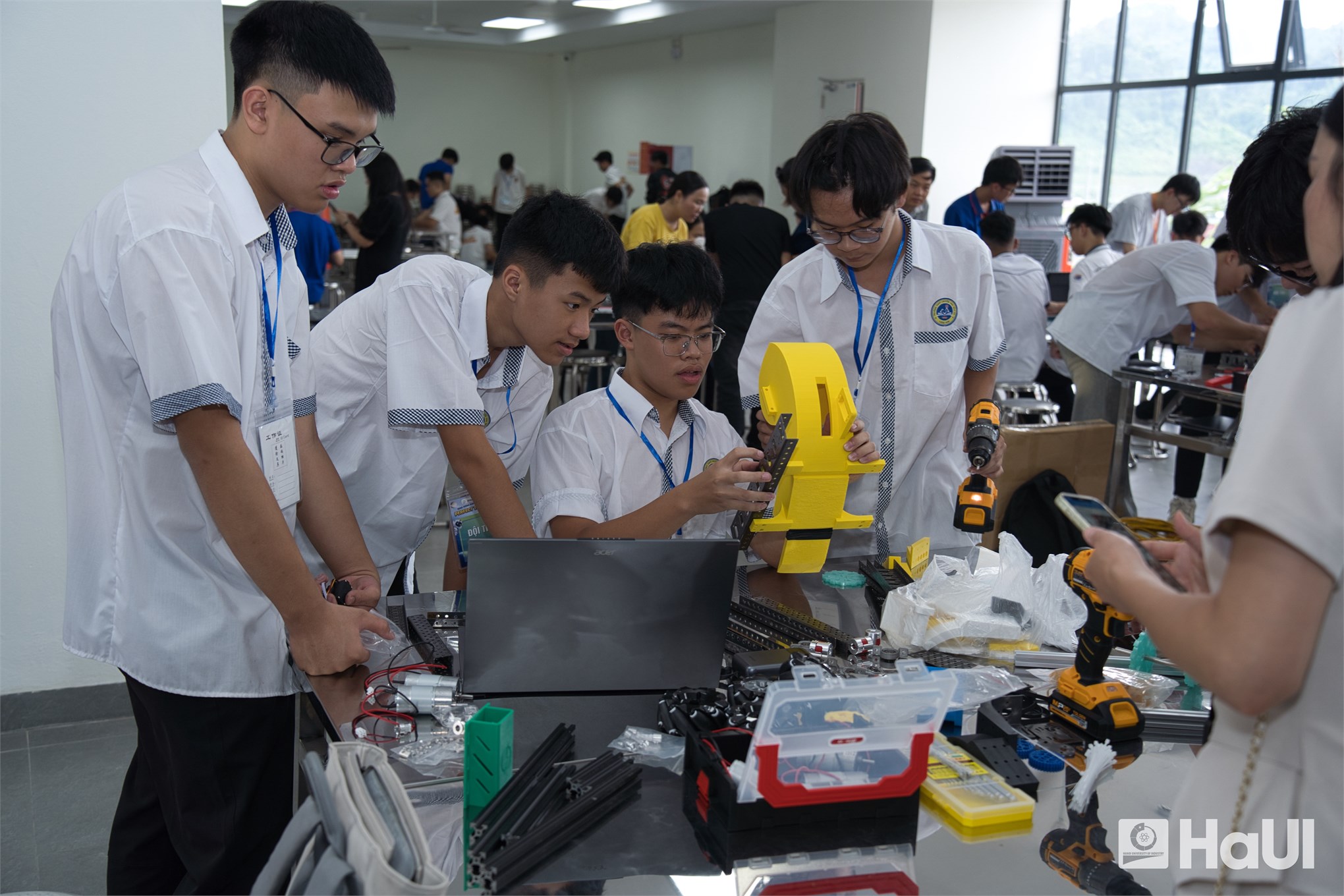 Trường Điện - Điện tử, Đại học Công nghiệp Hà Nội đồng hành cùng Trại hè Hùng Vương lần thứ XX: Lan tỏa khát vọng làm chủ công nghệ
