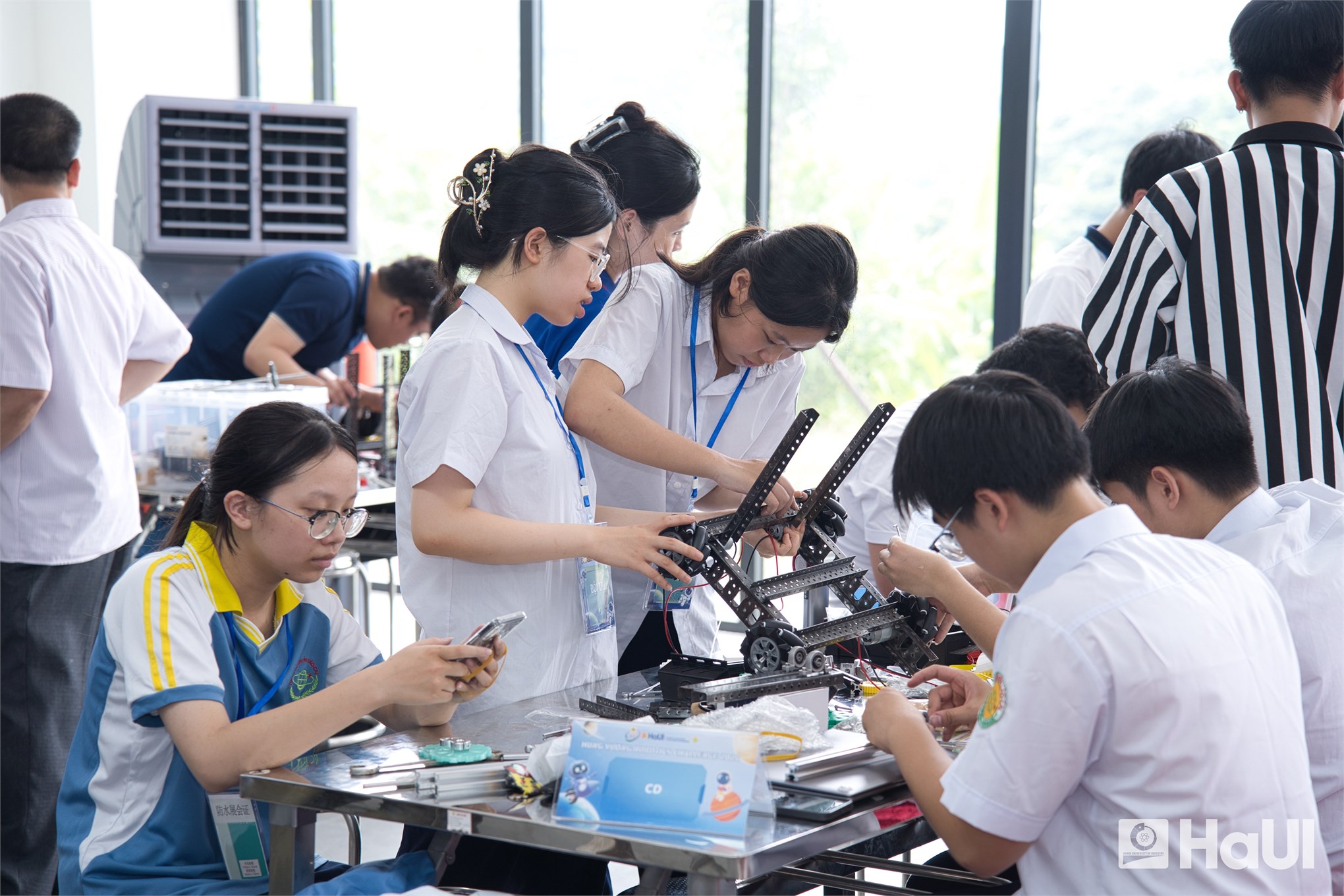 Trường Điện - Điện tử, Đại học Công nghiệp Hà Nội đồng hành cùng Trại hè Hùng Vương lần thứ XX: Lan tỏa khát vọng làm chủ công nghệ