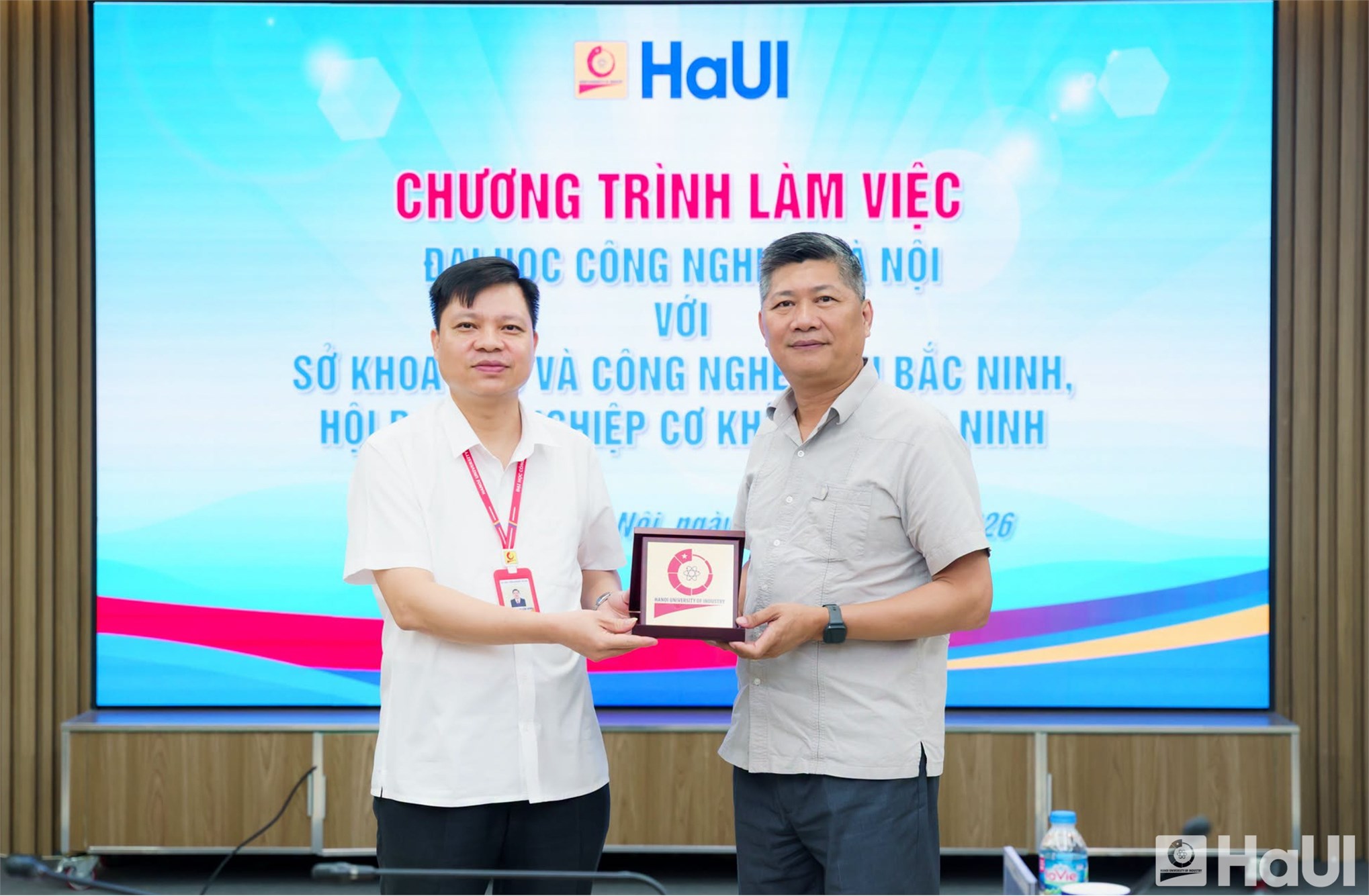 Đại học Công nghiệp Hà Nội làm việc với Sở Khoa học và Công nghệ, Hội Doanh nghiệp cơ khí tỉnh Bắc Ninh