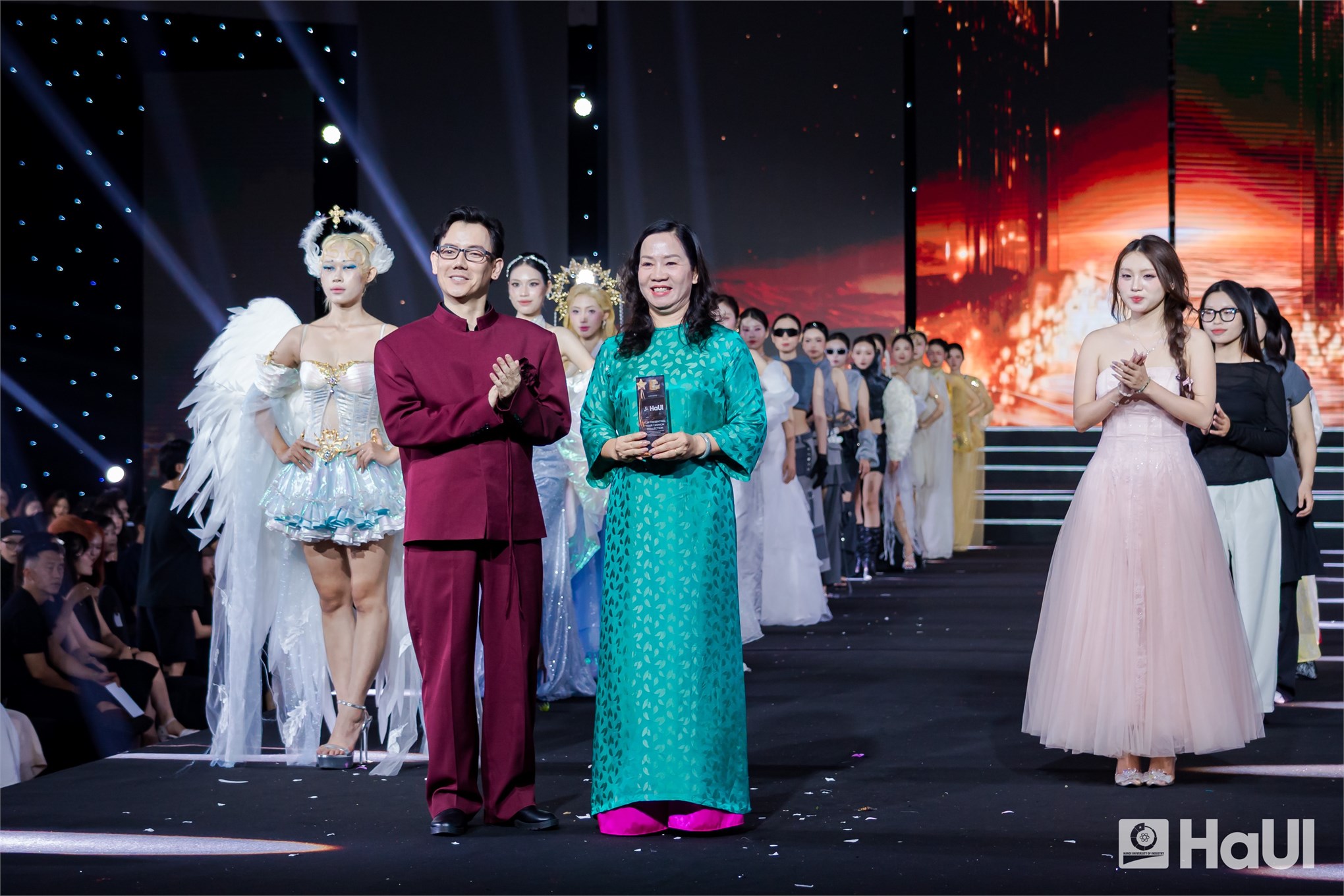 HaUI students make their mark at Global Fashion Week All Stars 2026