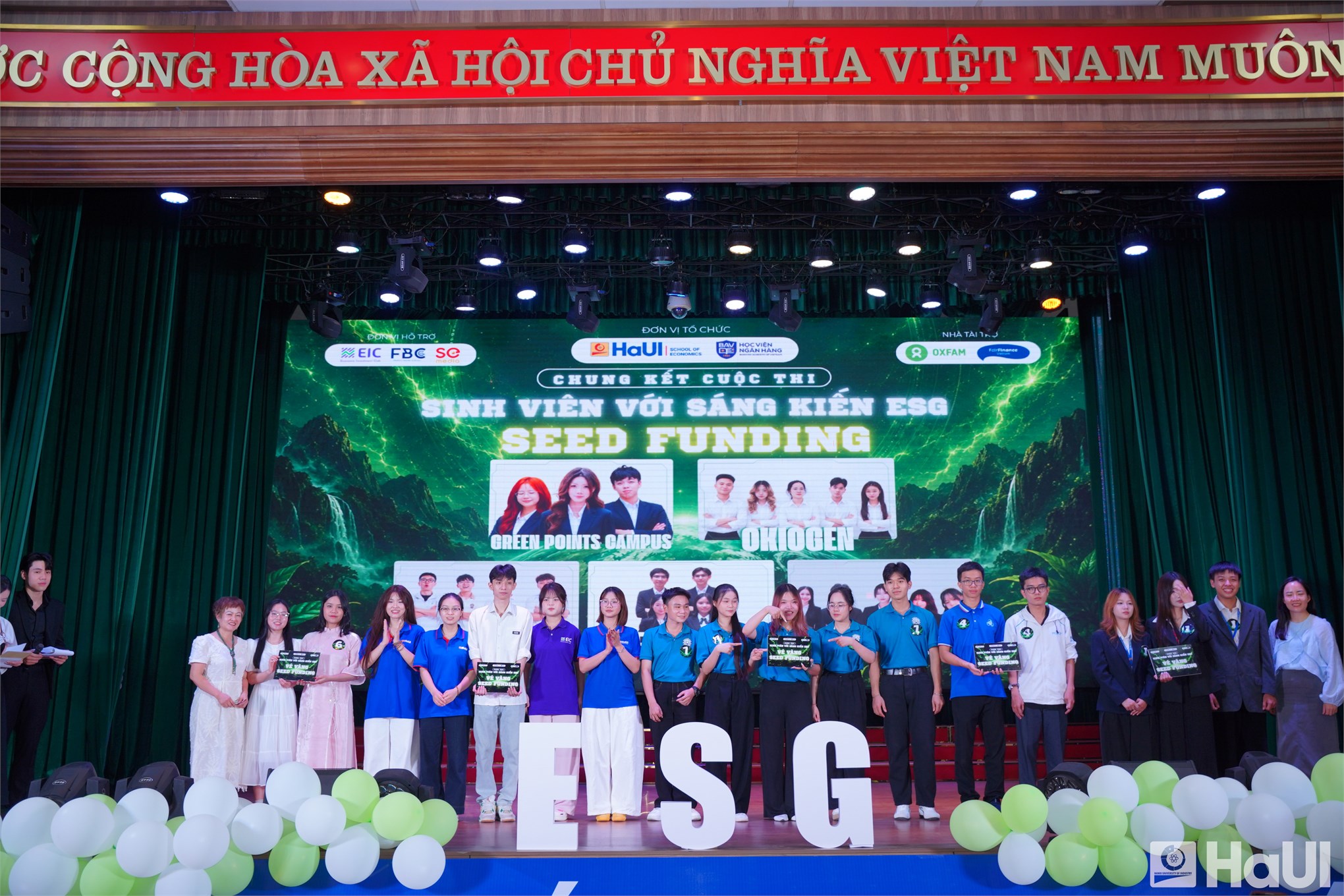 Chung kết “Sinh viên với Sáng kiến ESG” mùa 3: ESG qua lăng kính sinh viên