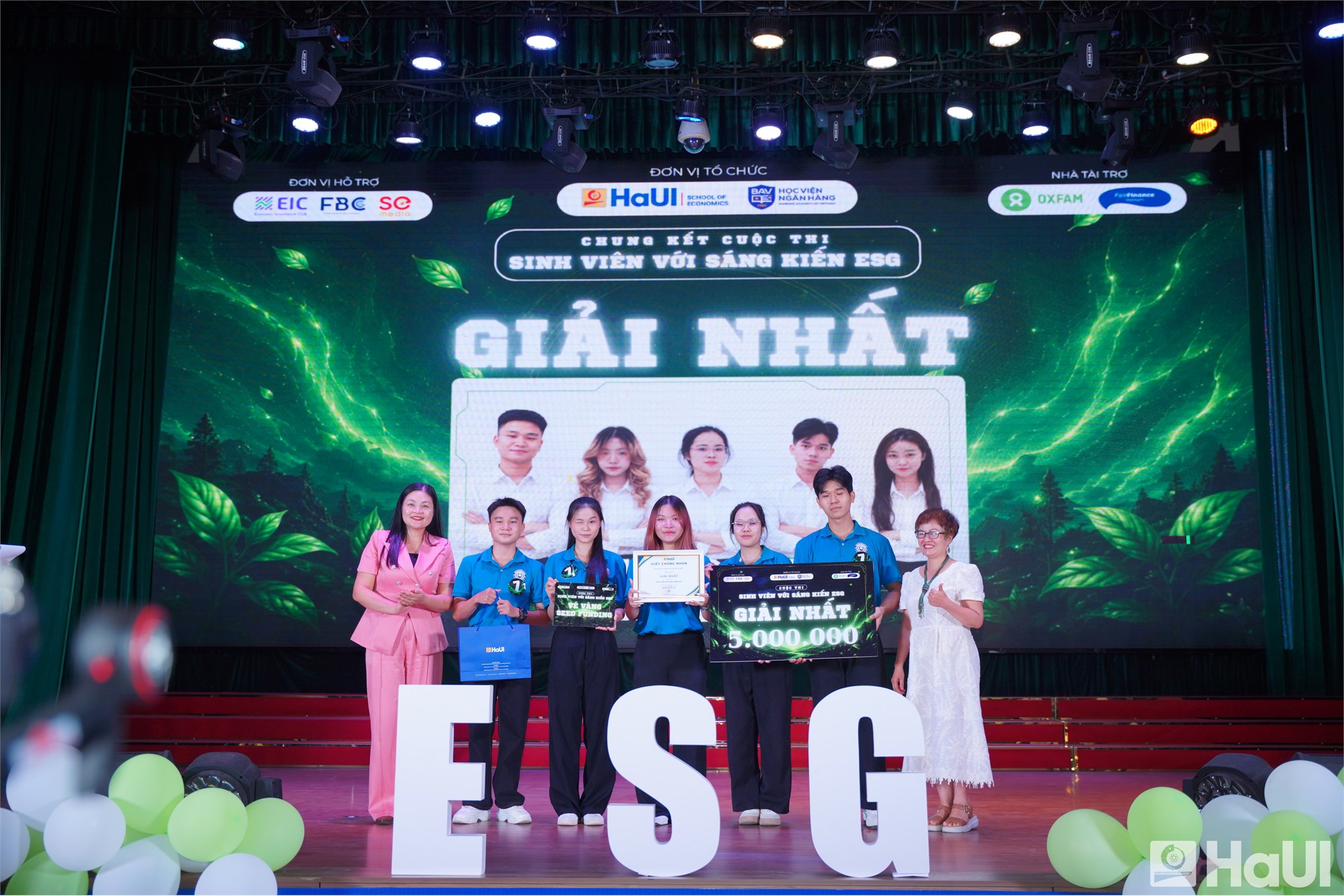 Chung kết “Sinh viên với Sáng kiến ESG” mùa 3: ESG qua lăng kính sinh viên