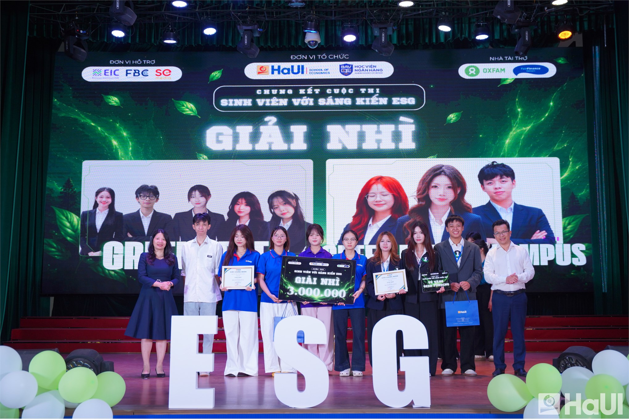 Chung kết “Sinh viên với Sáng kiến ESG” mùa 3: ESG qua lăng kính sinh viên