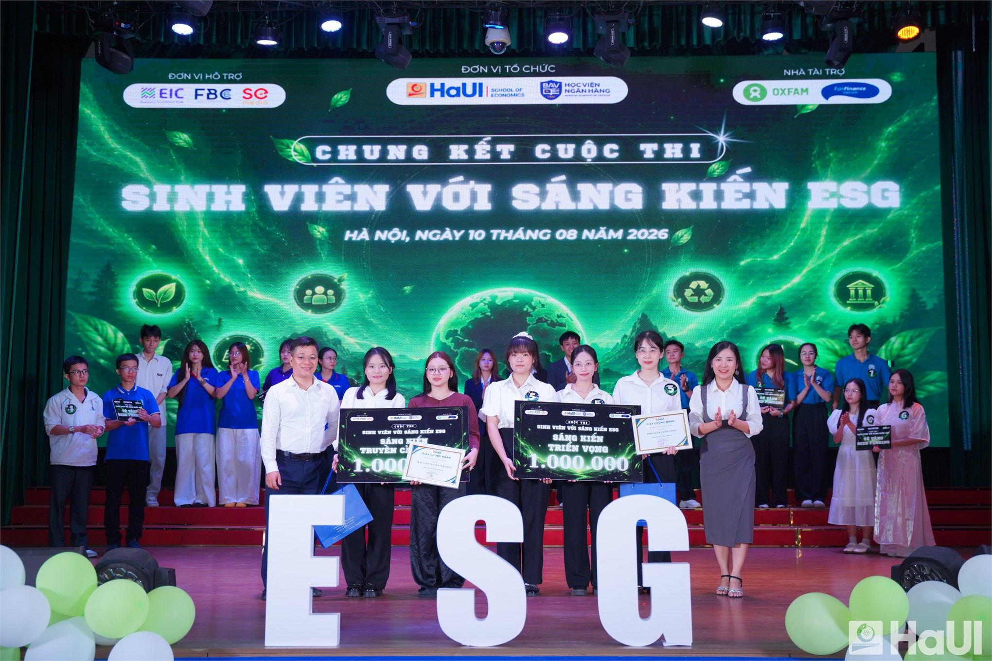 Chung kết “Sinh viên với Sáng kiến ESG” mùa 3: ESG qua lăng kính sinh viên